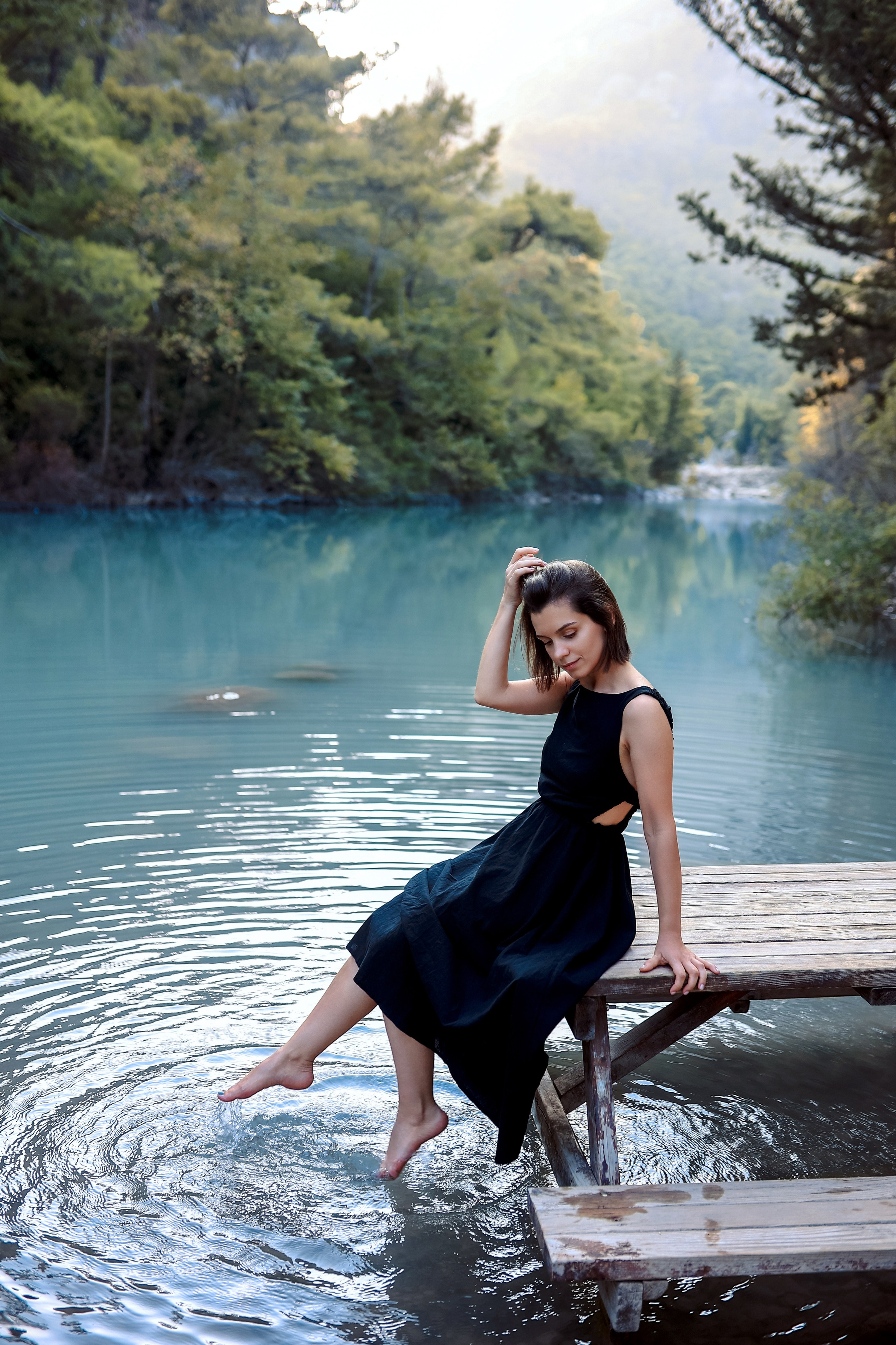 Photoshooting in canyon Goynuk (Kemer)