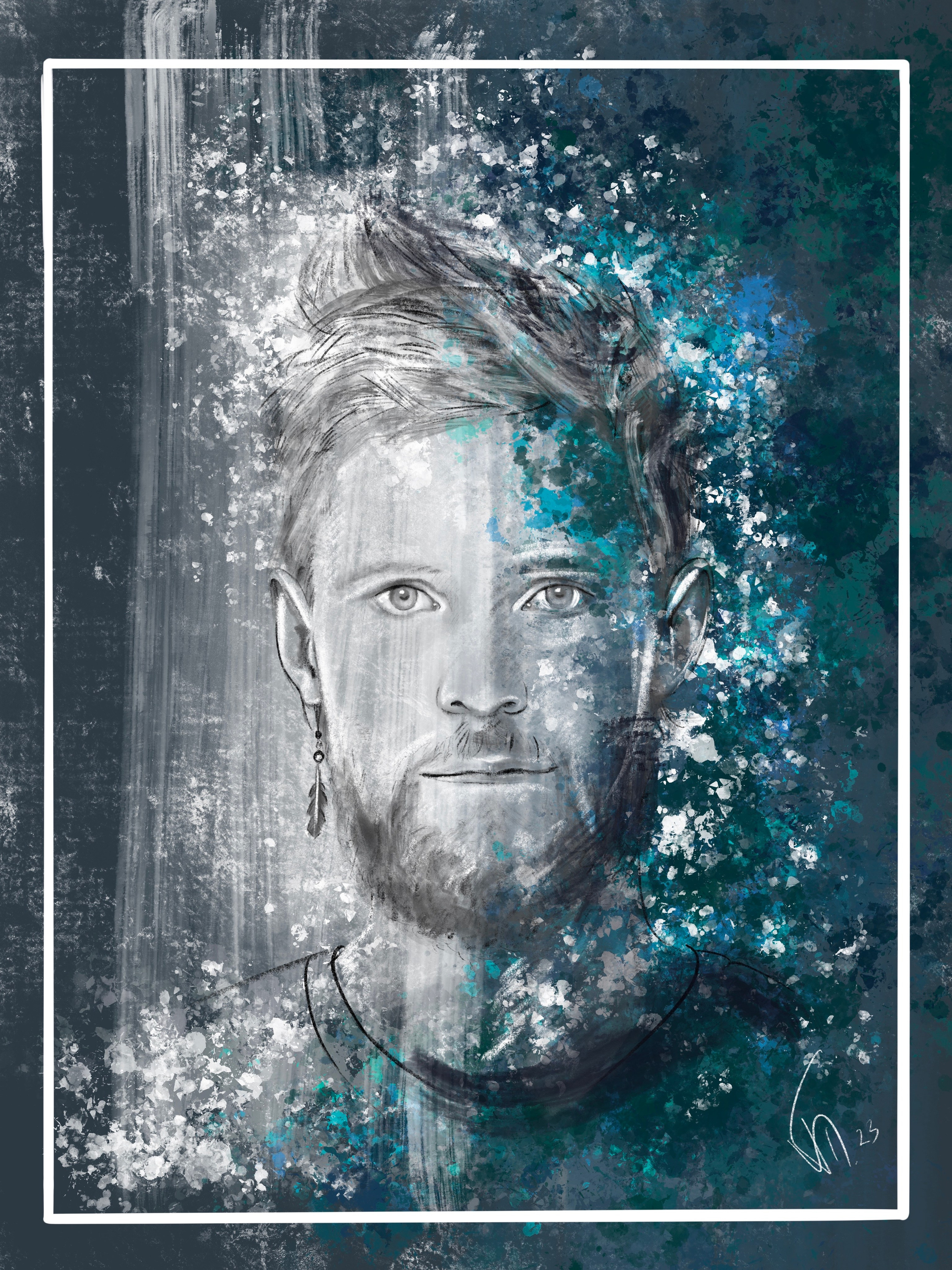 Digital. Portrait Artist and Illustrator Alevtina Golovin