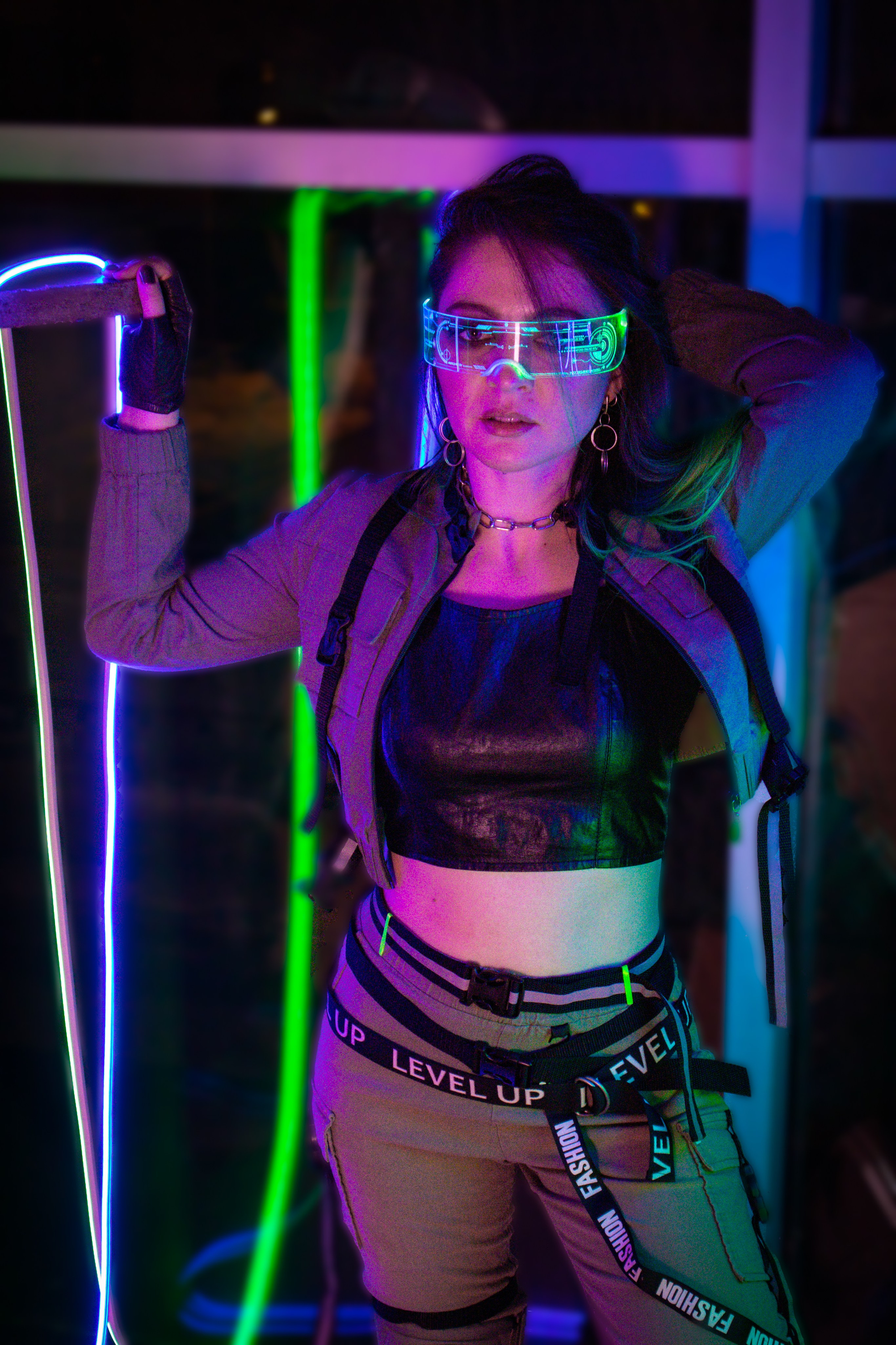 Фотосессия в стиле Киберпанк. Фотограф в Южно-Сахалинске Гусаков Евгений