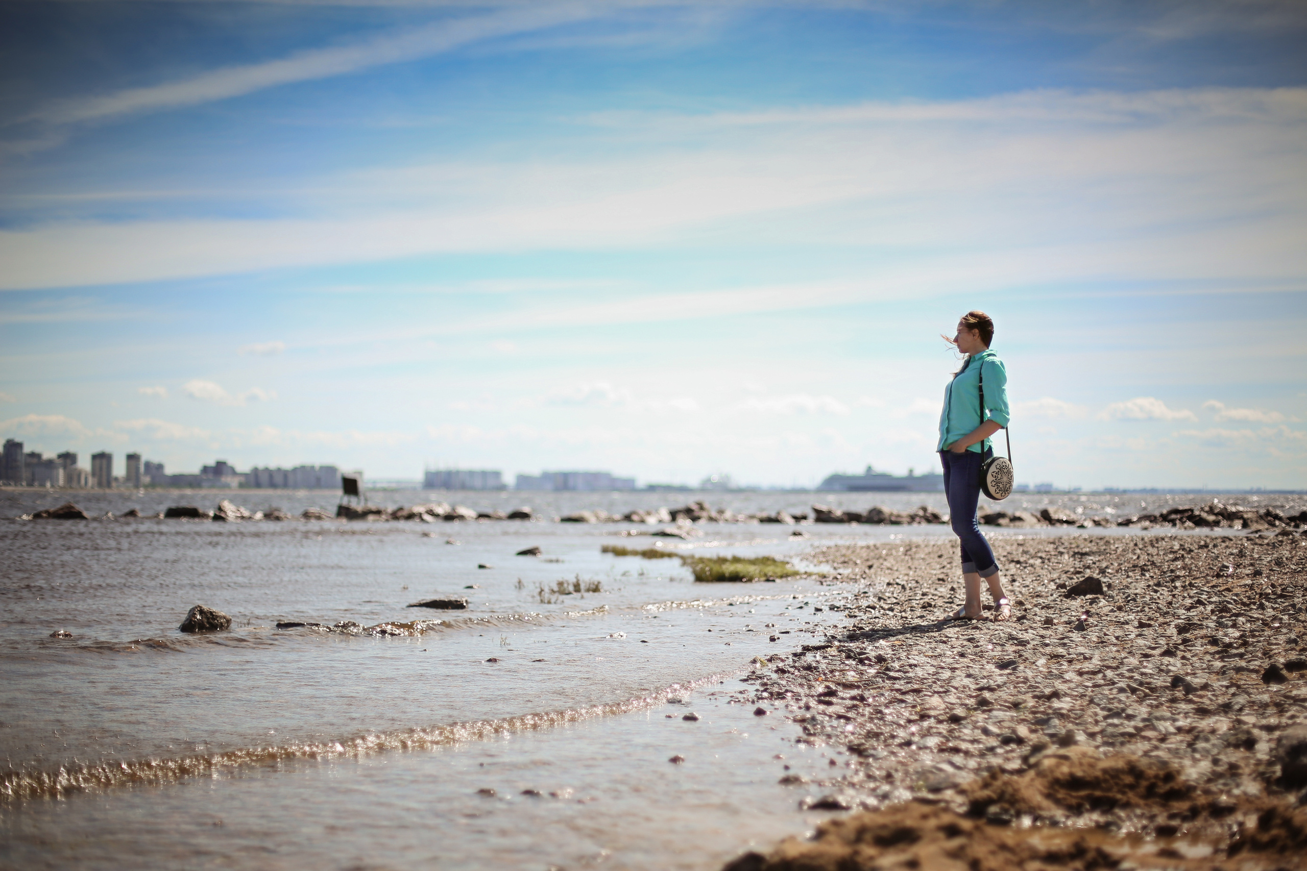 Ветер в волосах. Семейный, женский фотограф Москве Лиза Лутцева