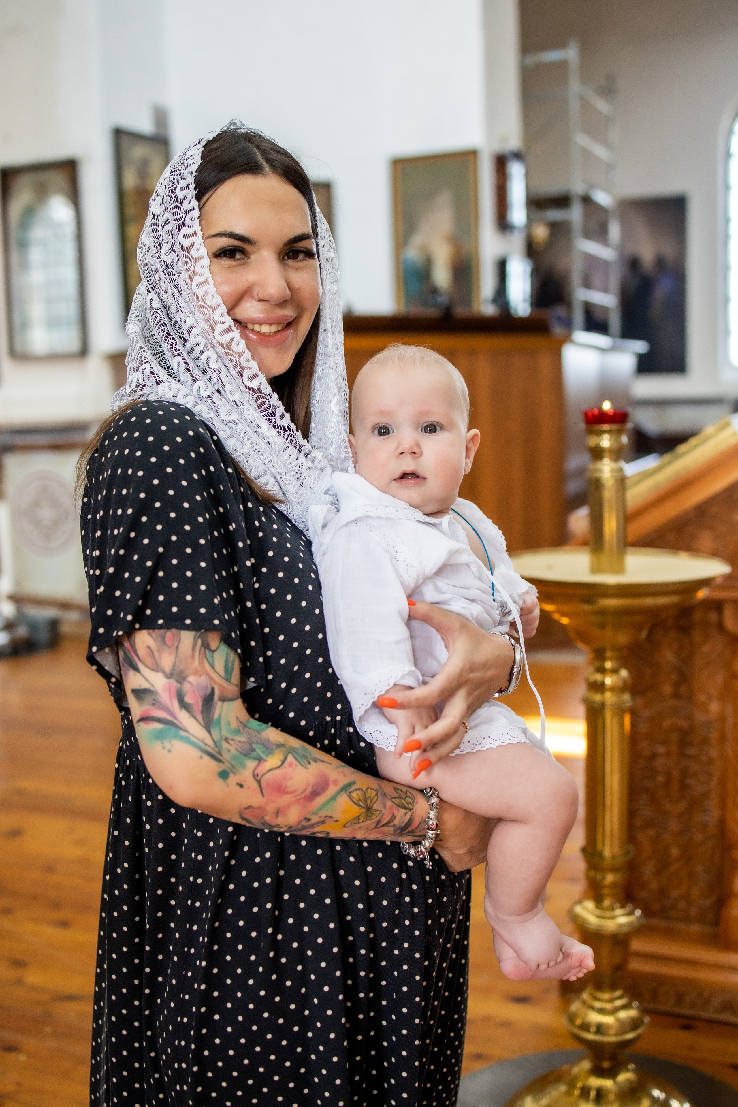 Крещение Вовочки. Фотограф Надежда Лукьянова