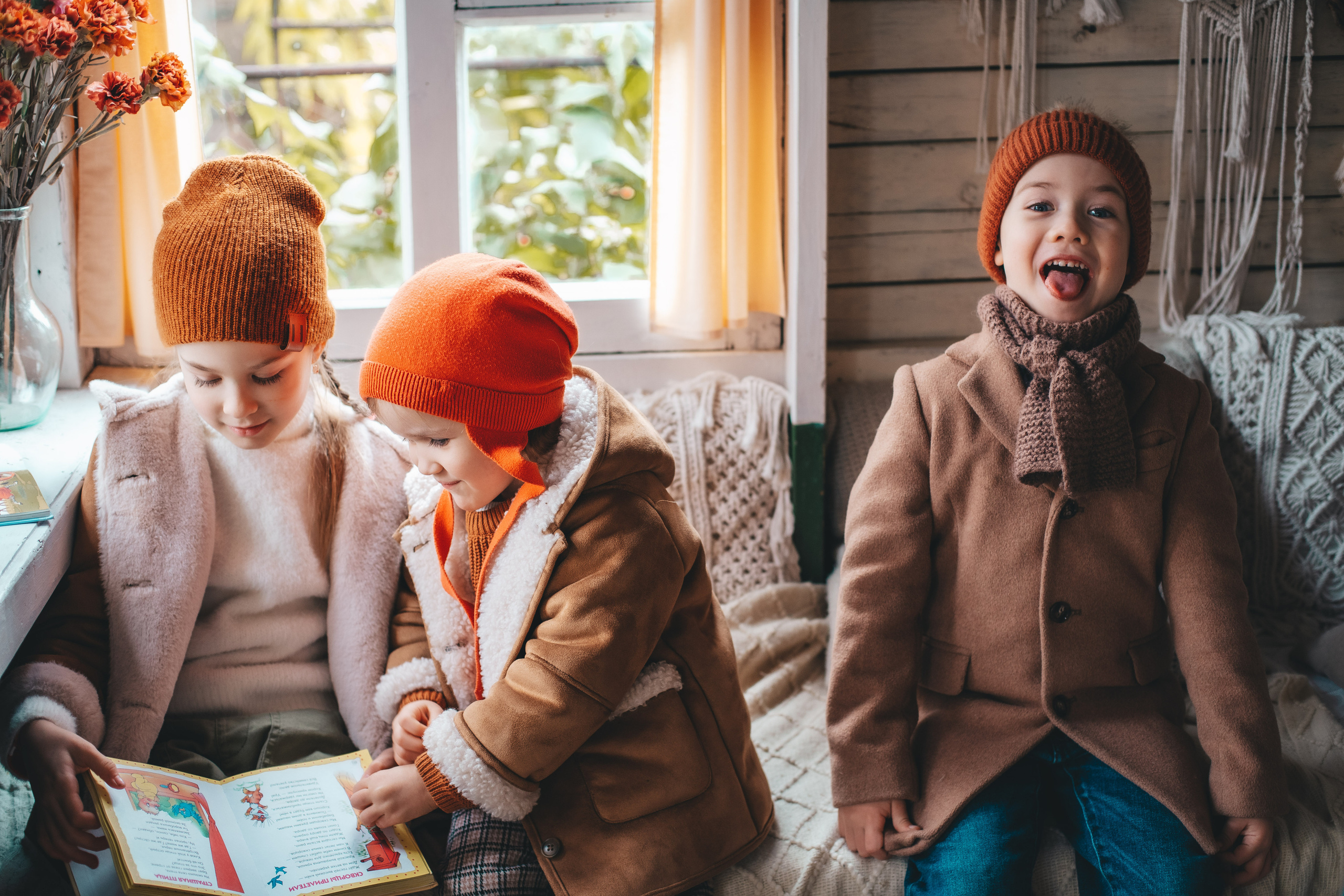 Аня, Артем и Анфиса. Осень в домике Элли г. Пушкино. Семейный и детский фотограф в Сергиев Посаде, Хотьково Якимчук Любовь
