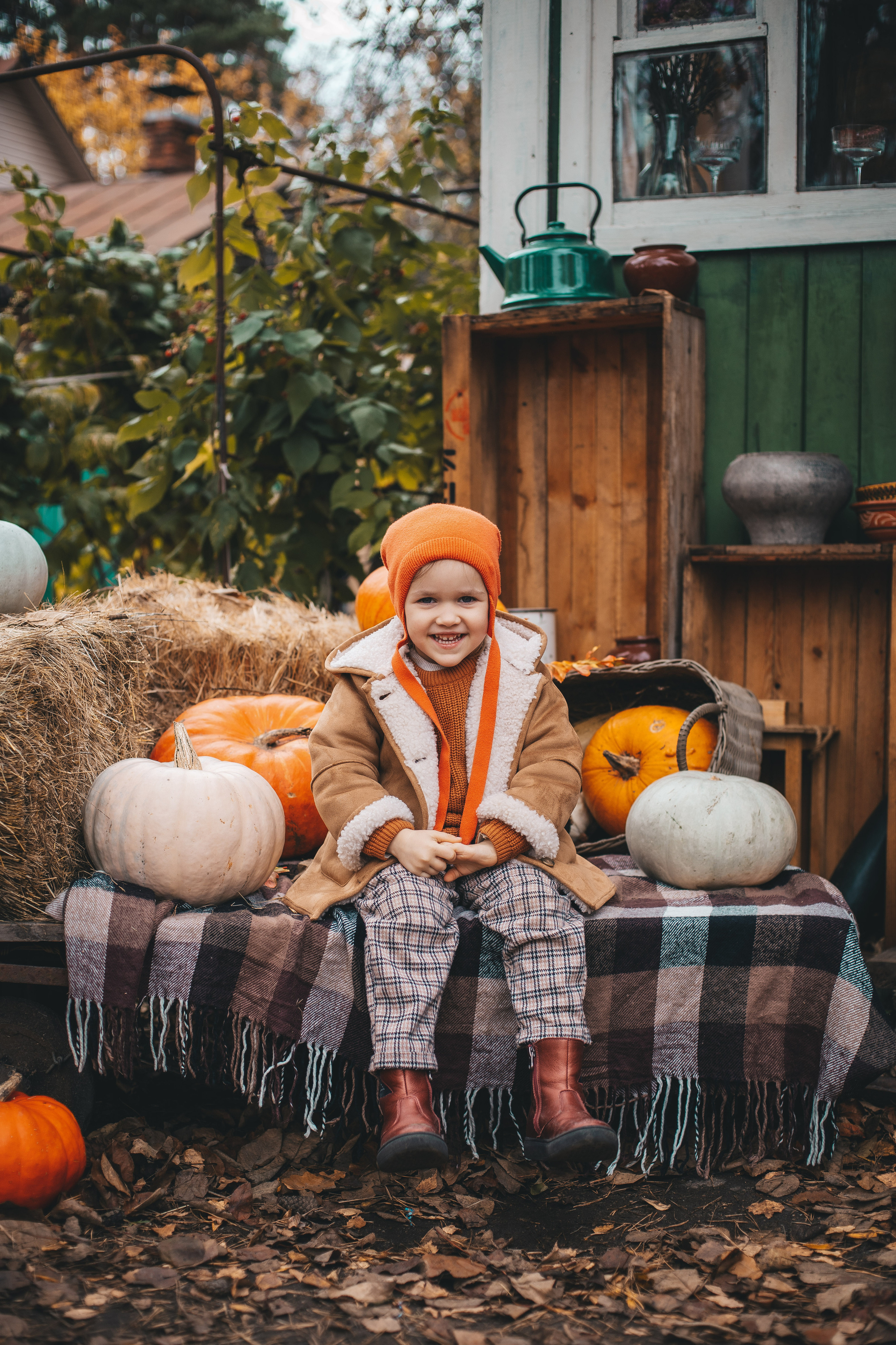 Аня, Артем и Анфиса. Осень в домике Элли г. Пушкино. Семейный и детский фотограф в Сергиев Посаде, Хотьково Якимчук Любовь