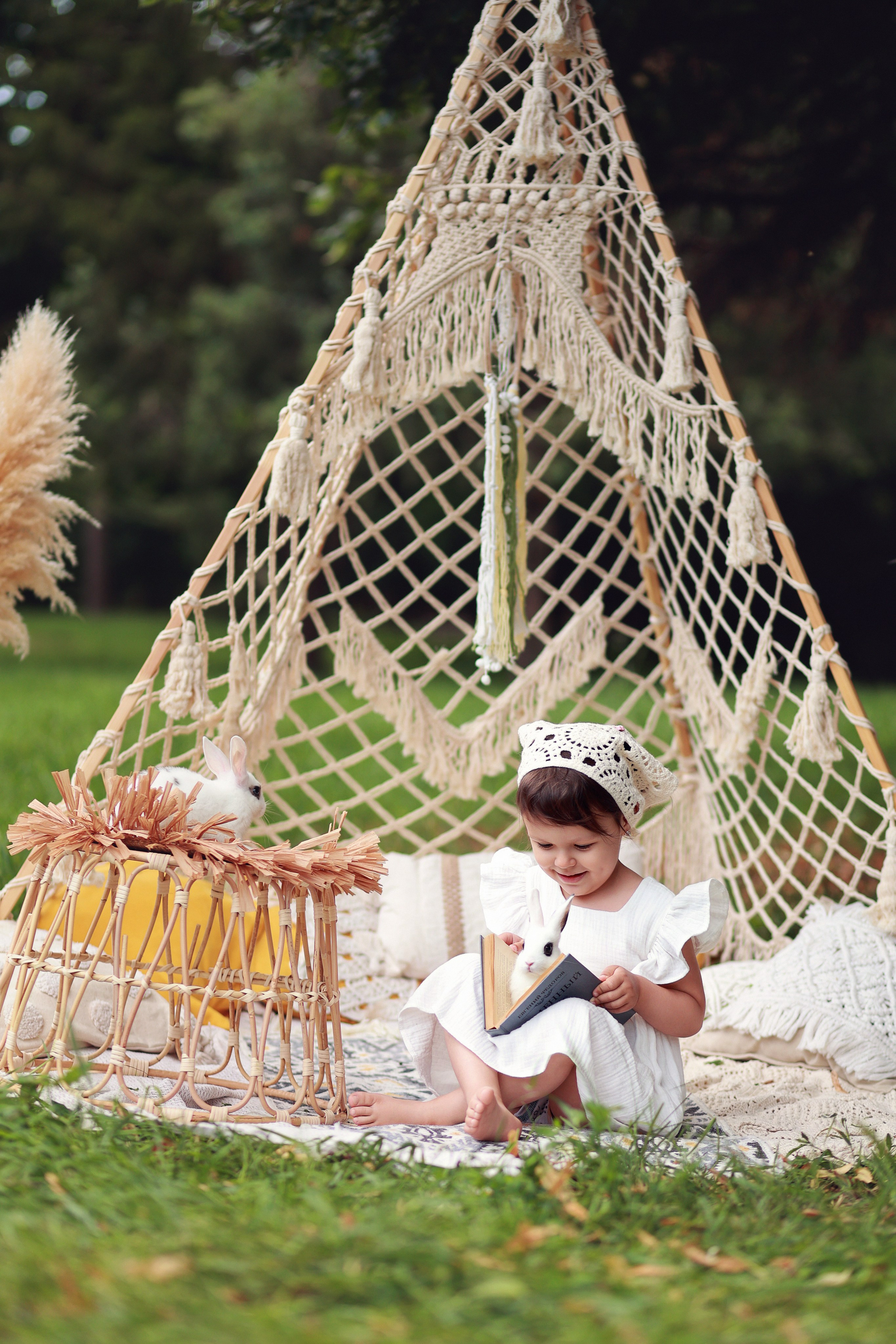 Бохо в Чистяковской Роще. Детский семейный фотограф Краснодар