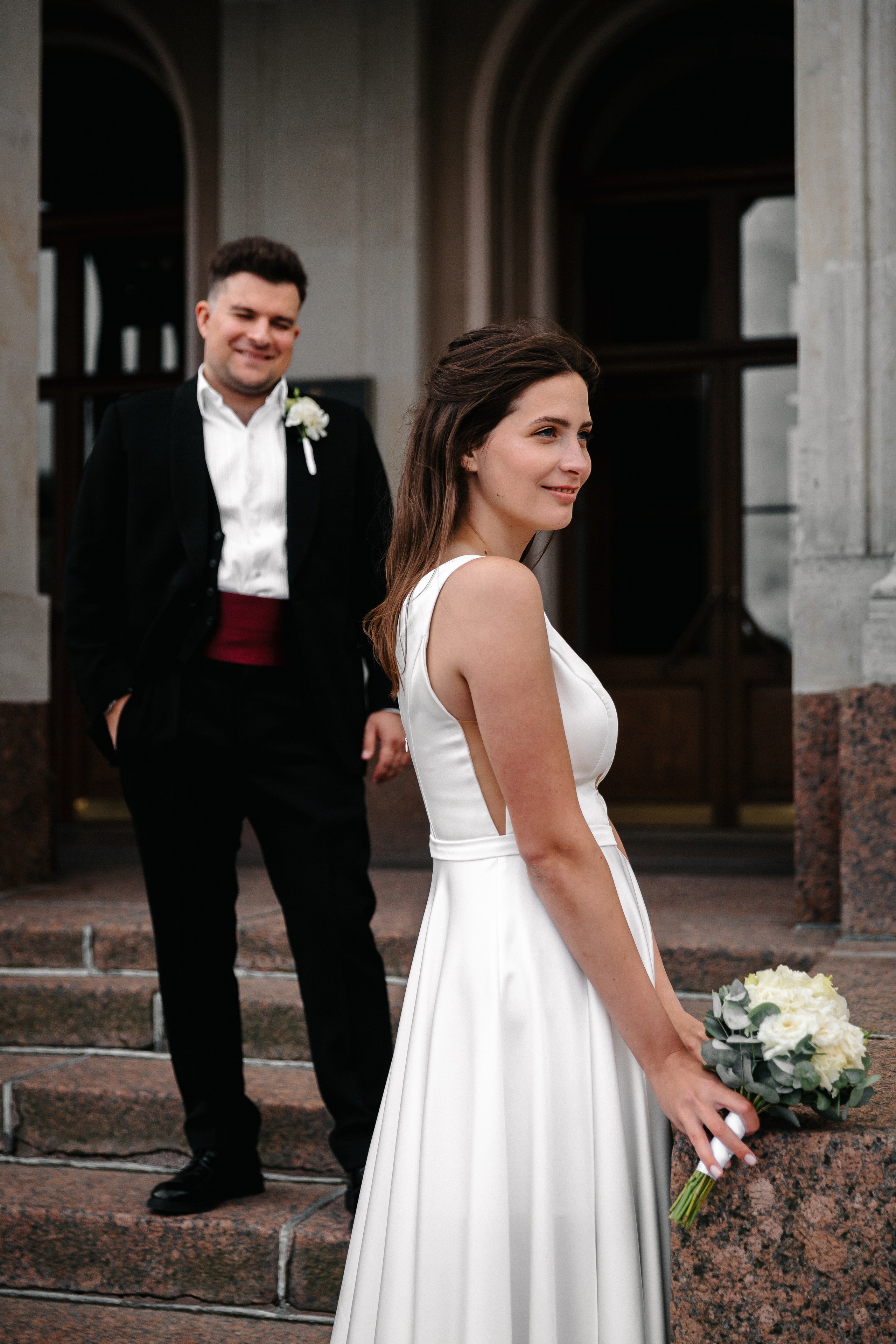 КРОНШТАДТСКИЙ ЗАГС | Август, Летний сад, Исаакий. Свадебный фотограф в Санкт-Петербурге Полина Корзухина