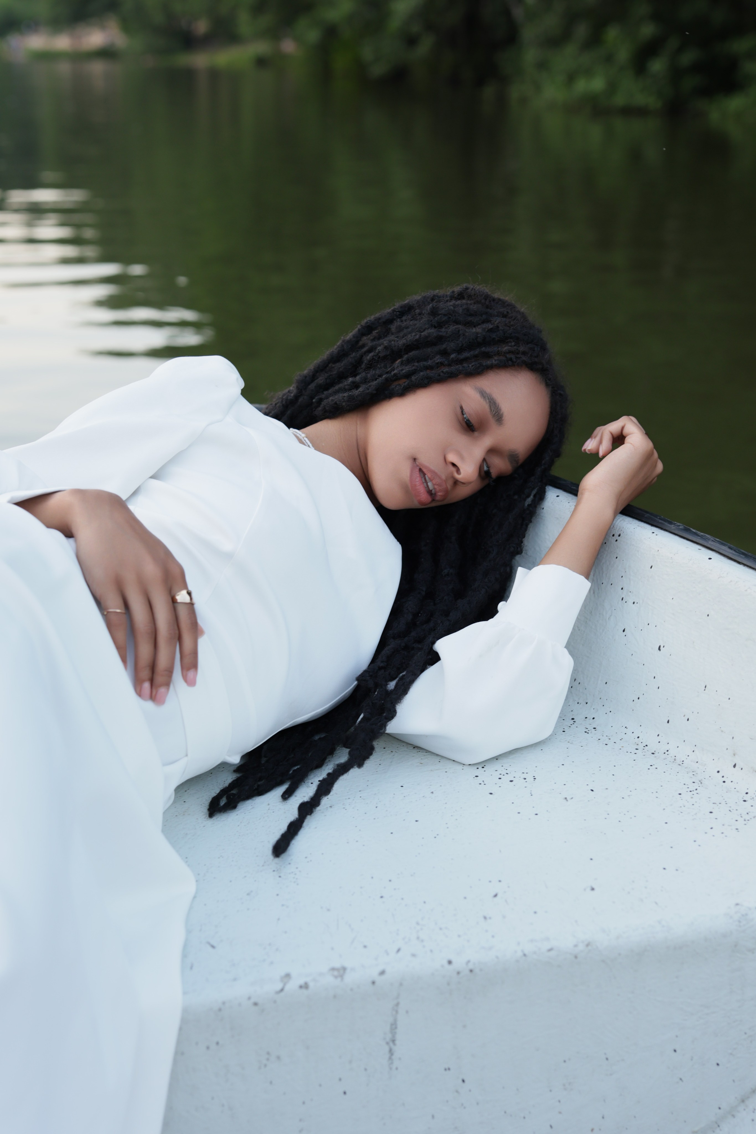 Фотосессия на лодке. Фотограф Екатерина Васечкина