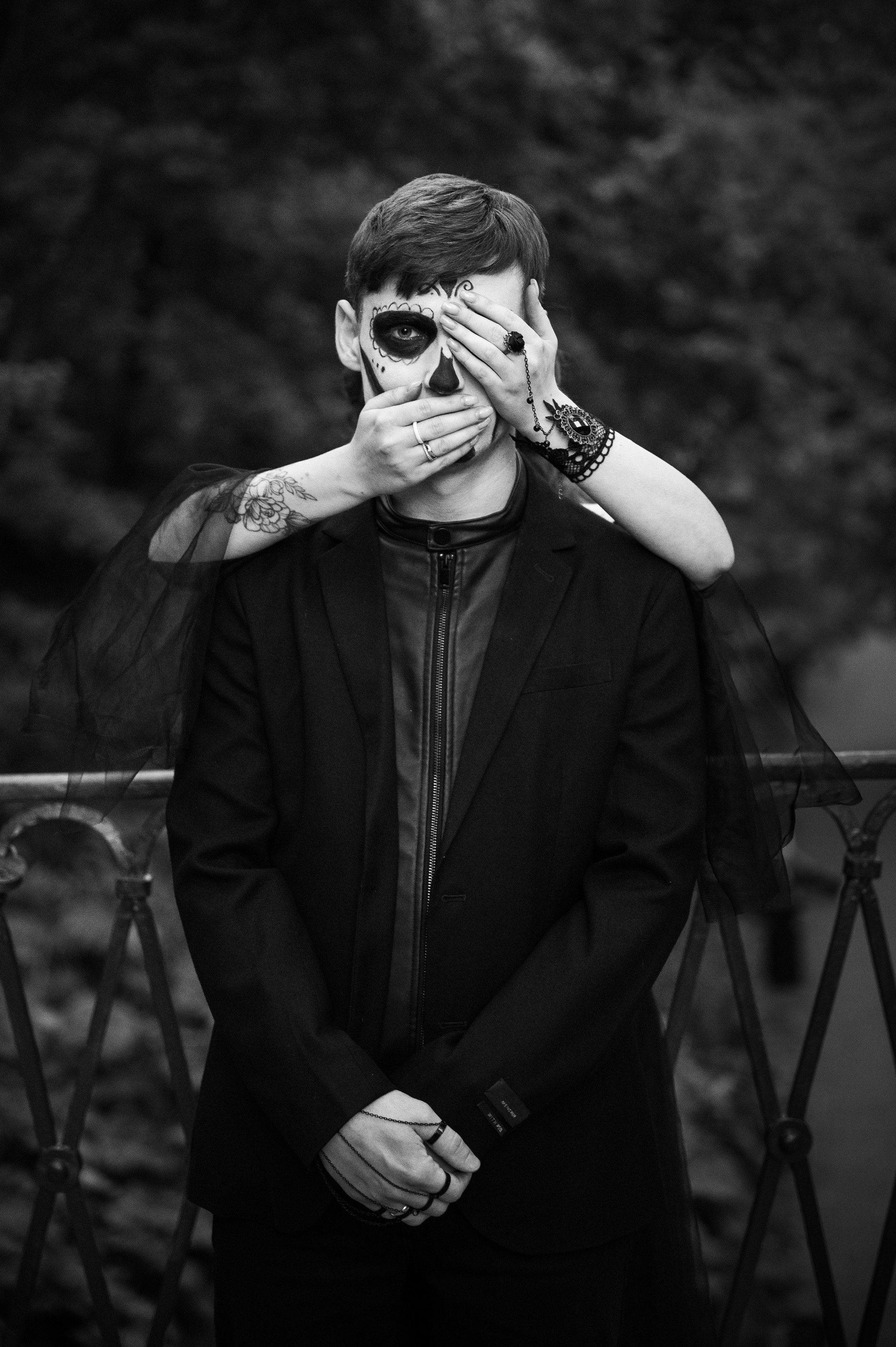 Halloween (Roman and Natalia). Photographer in Moscow Anna Chistiakova