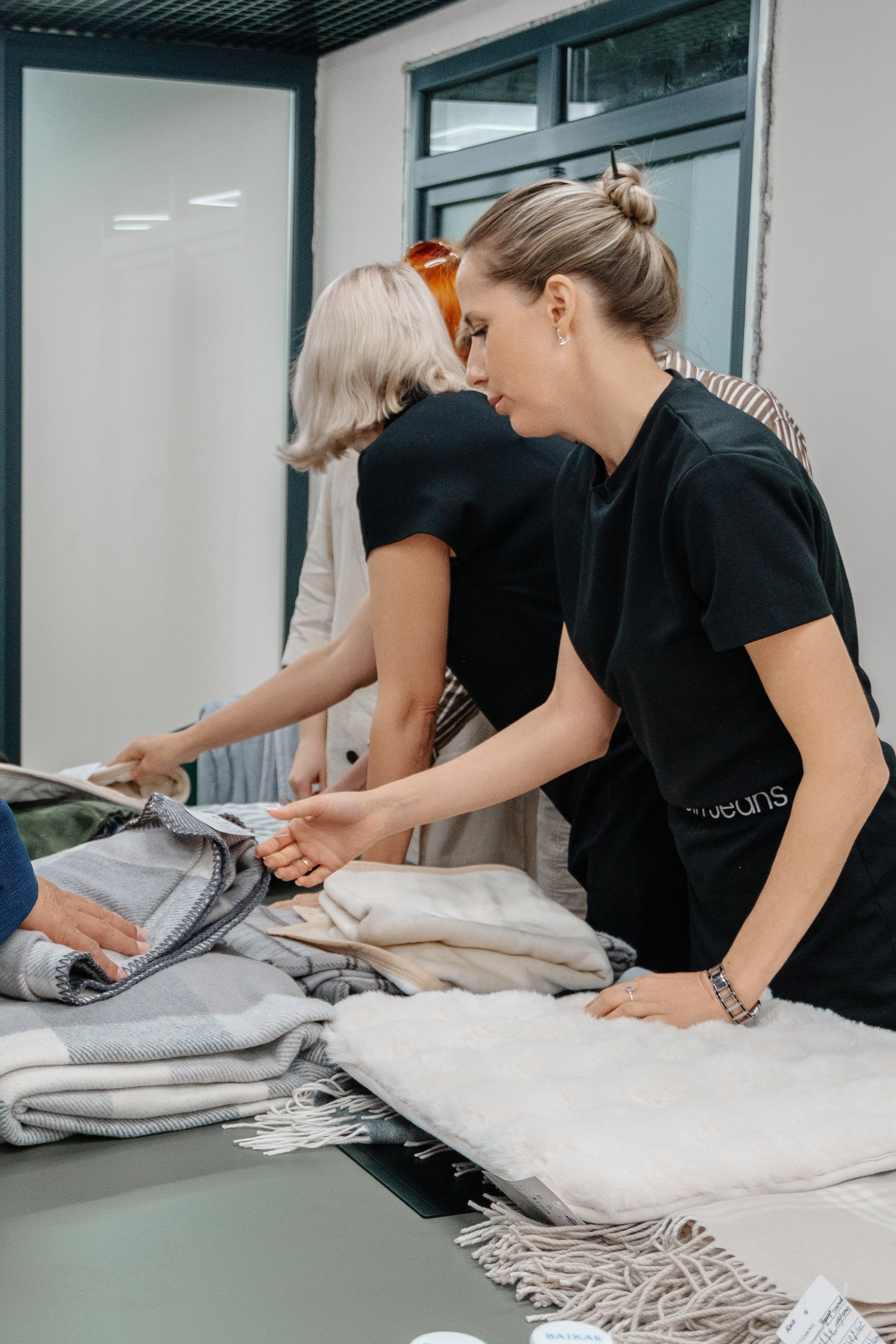 Делегация Китая в Ивановской текстильной компании