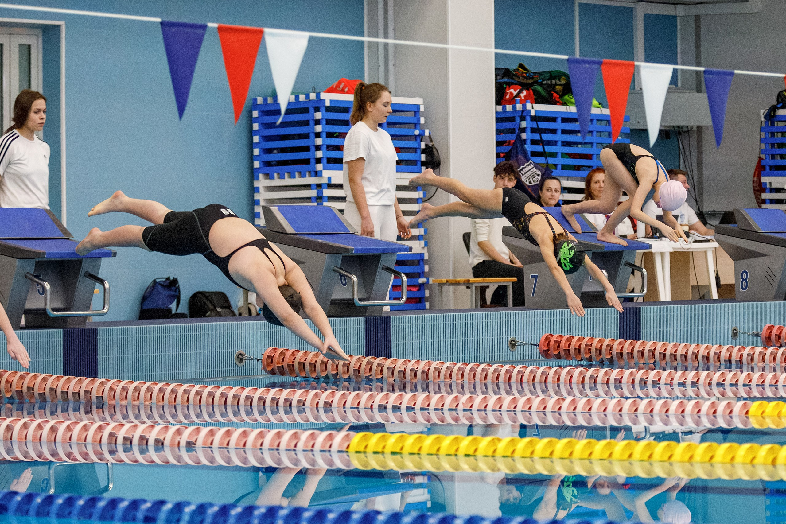 Фотосъемка съемка соревнований по плаванию