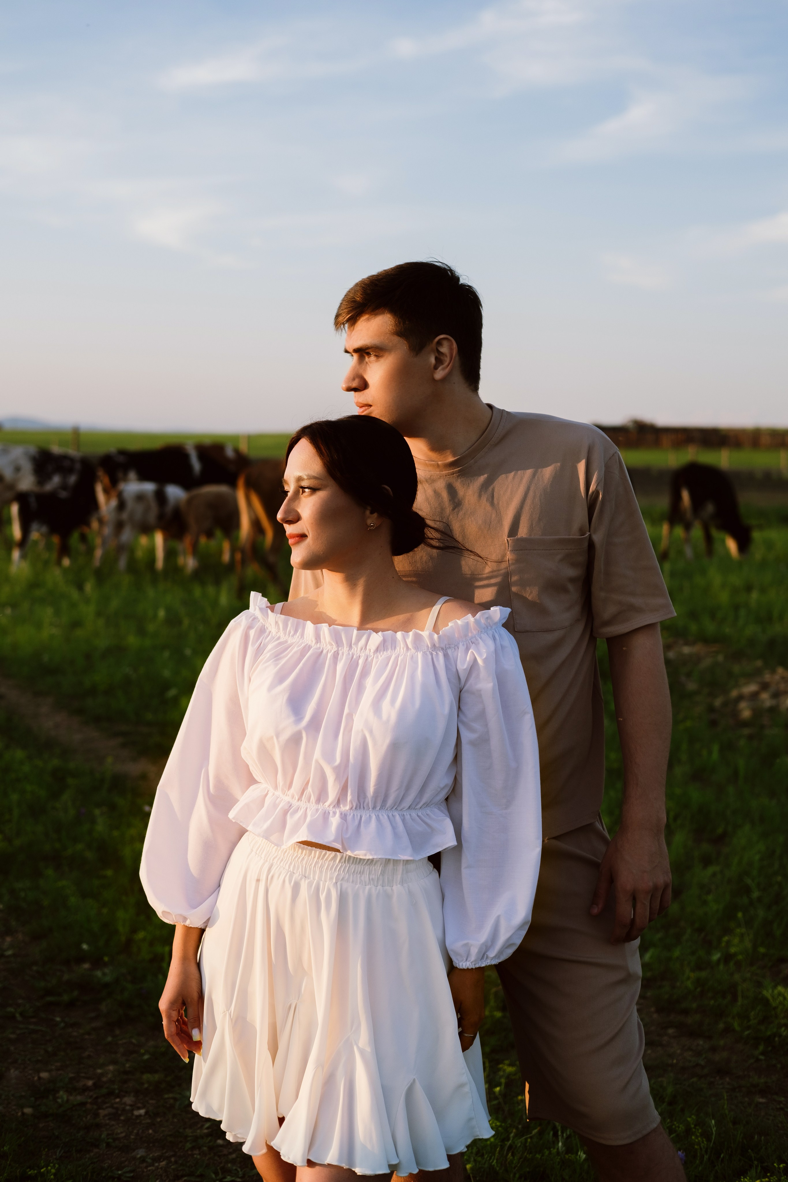 Полина и Илья | Закат в Забайкалье. Портретный и семейный фотограф в СПб Марья Туранова