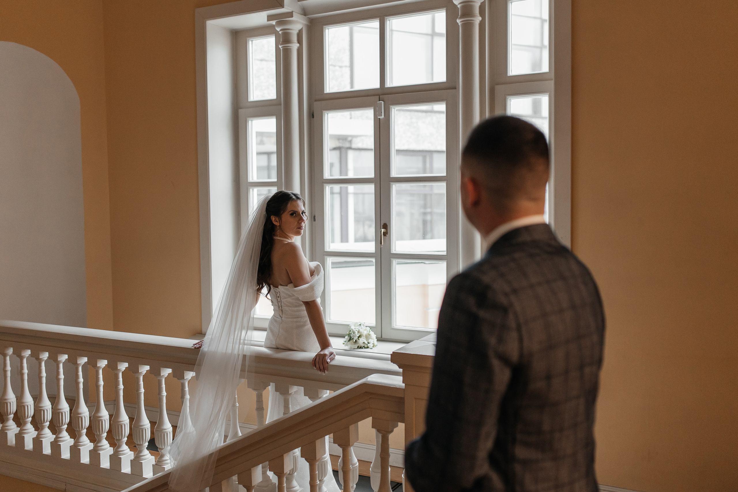 Свадебная фотосессия в усадьбе Муравьёвых-Апостолов