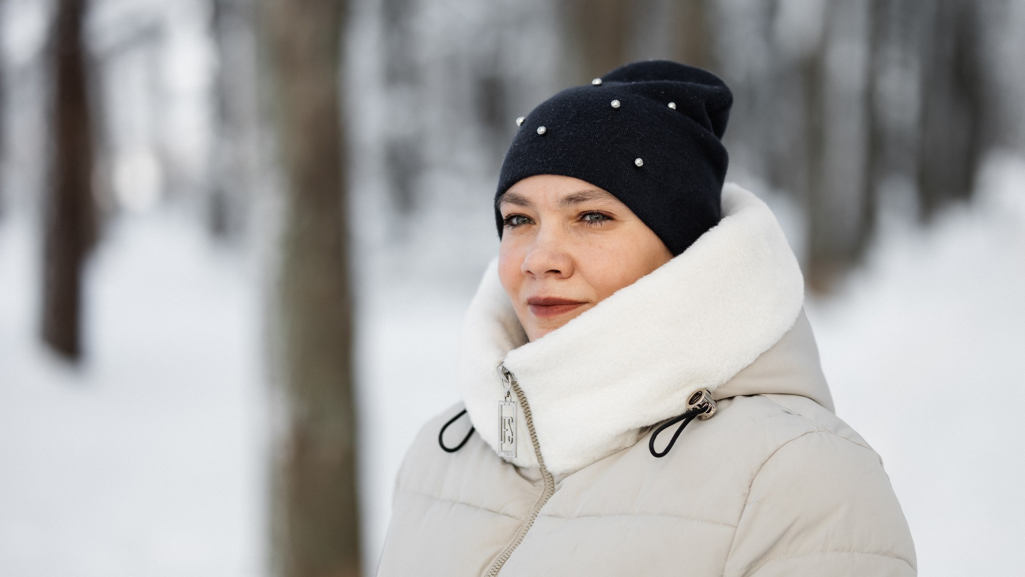 В зимнем парке с Юлией. Свадебный и семейный фотограф в г. Волхов Алексей Кочерыжкин