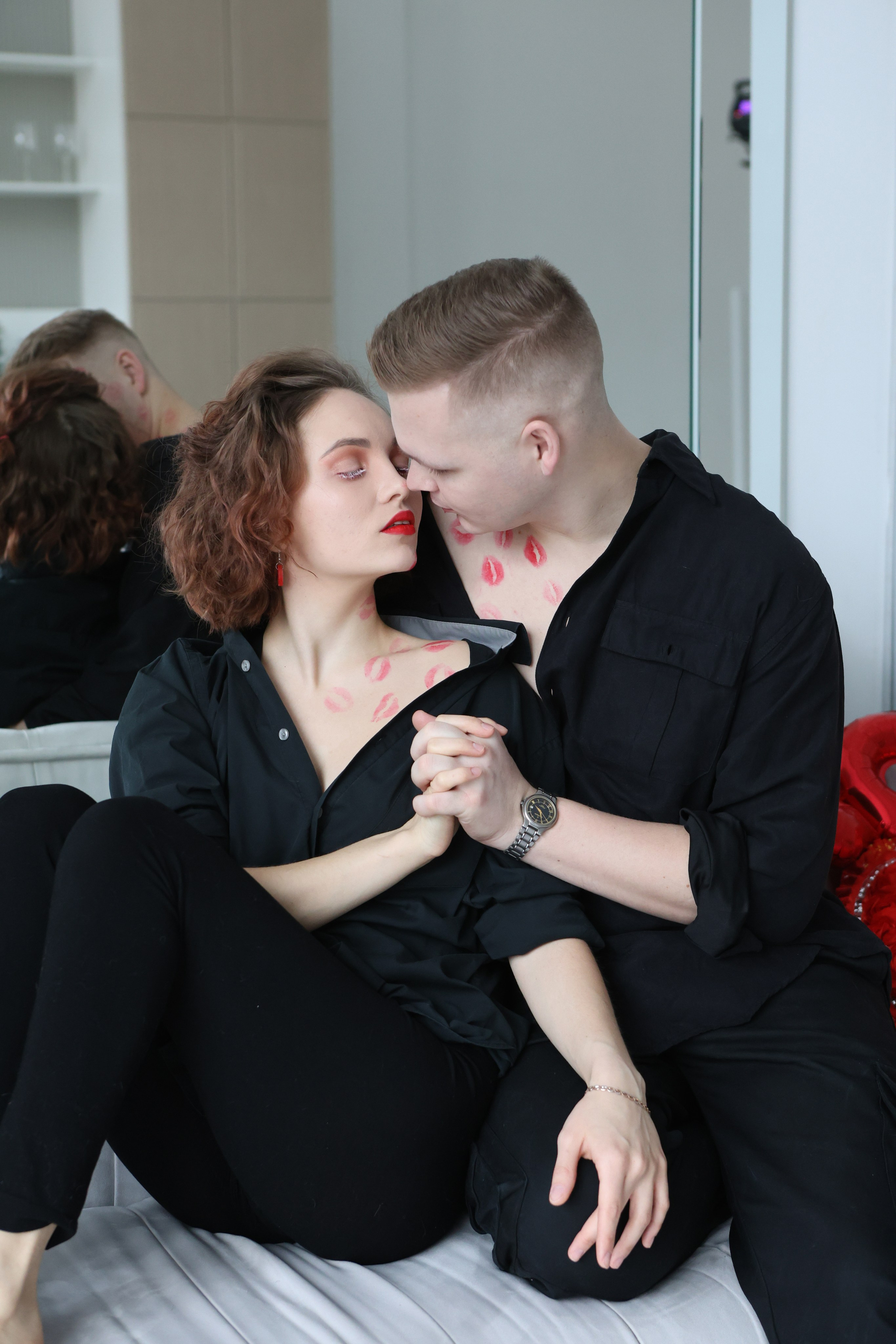 Анастасия и Иван Kiss and Black. Фотограф в Санкт-Петербурге. Индивидуальная съемка и фотопрогулки