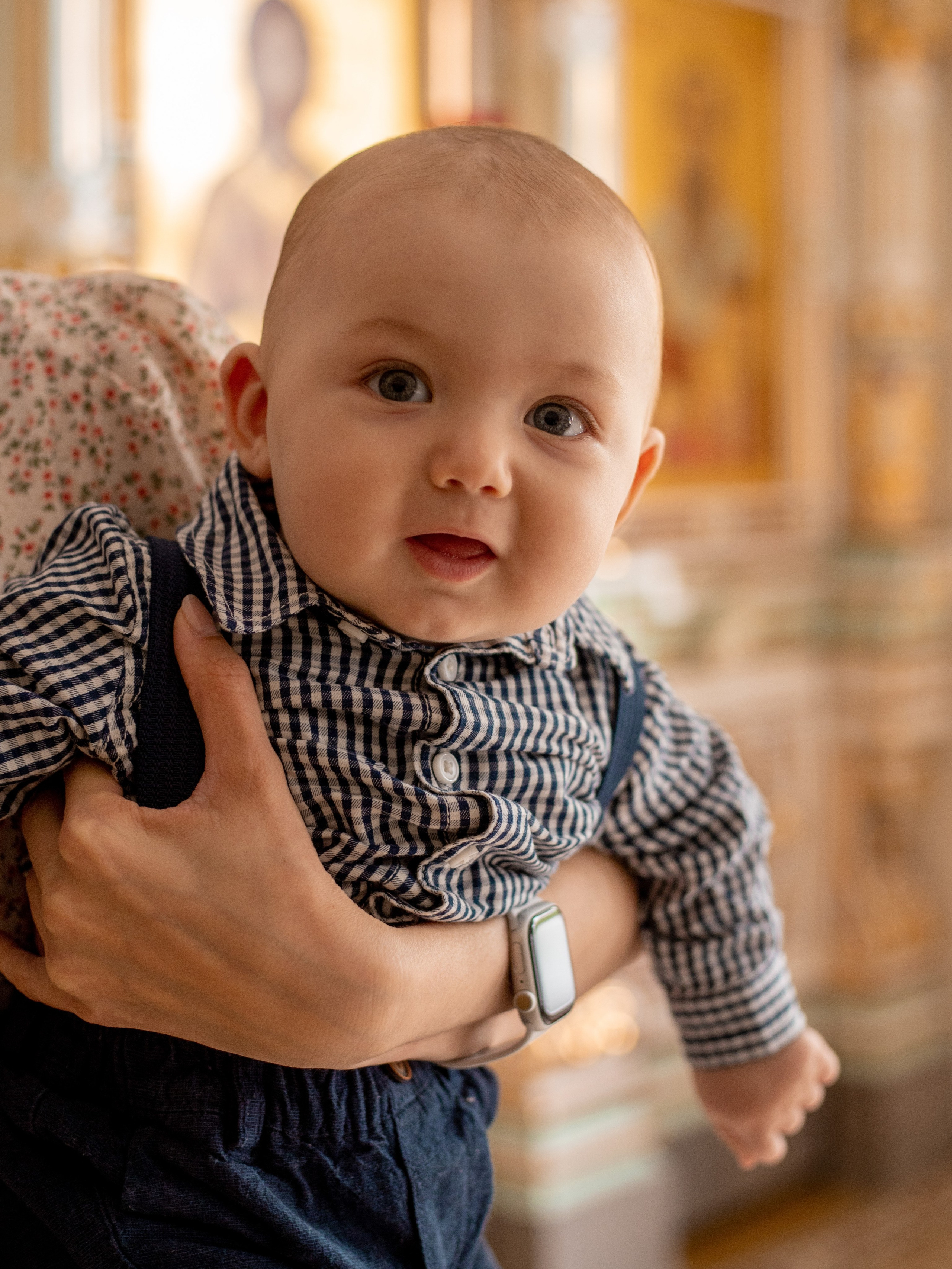Крещение Мирона. Семейный и детский фотограф в  г. Екатеринбурге Холодова Юлия