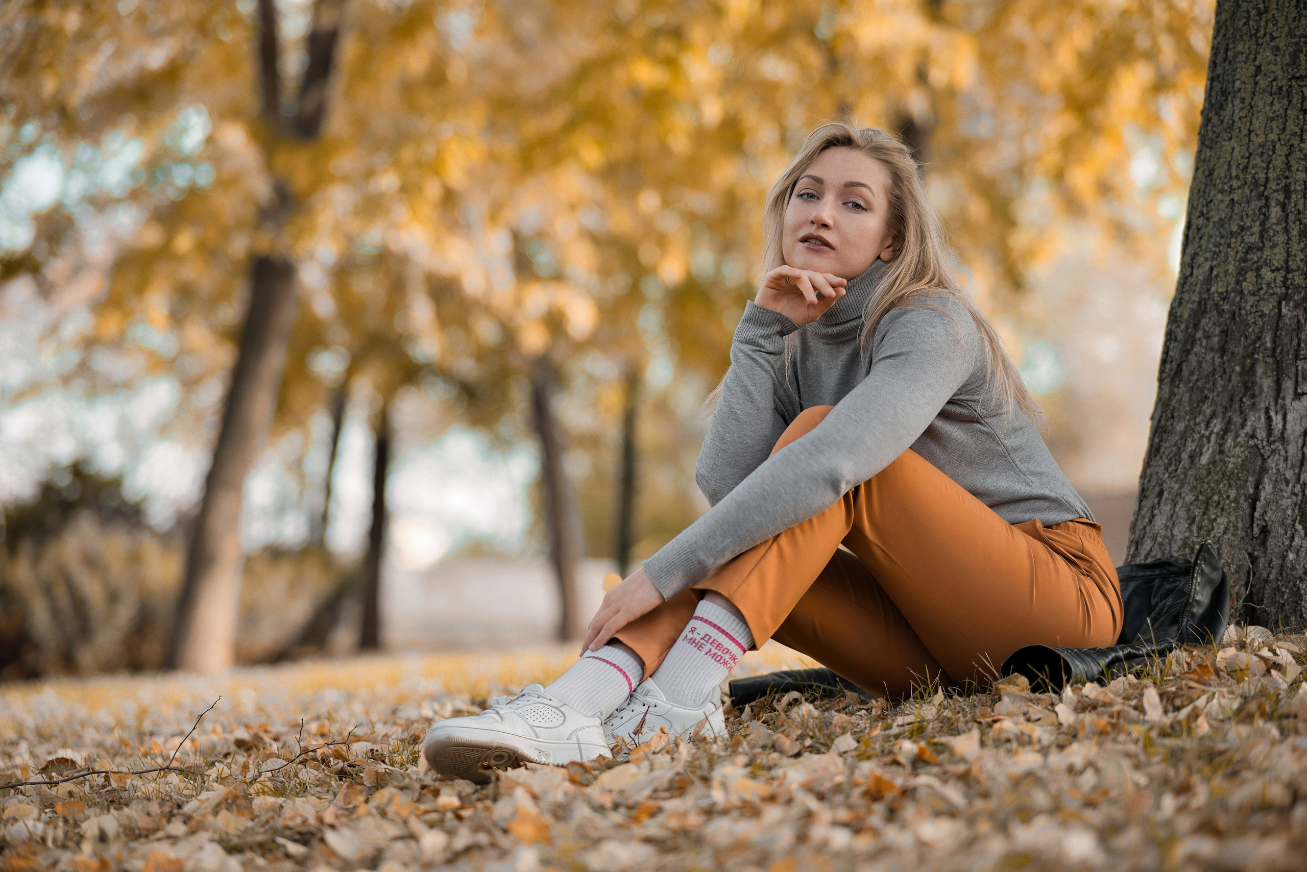 Осень цвета горчицы. Фотограф Денис Кривопусков