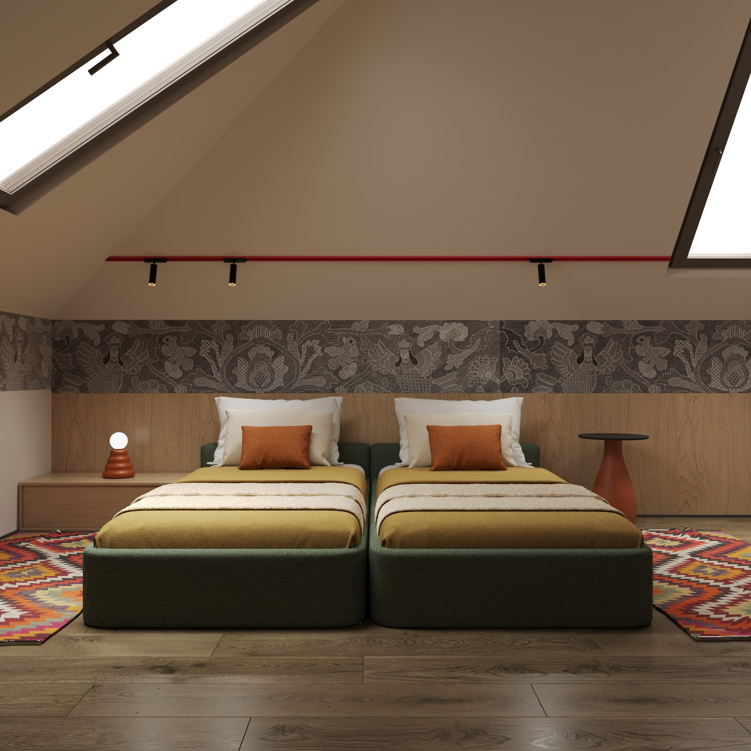 Отель в Карелии. 3d визуализатор интерьера Нургалиева Диана