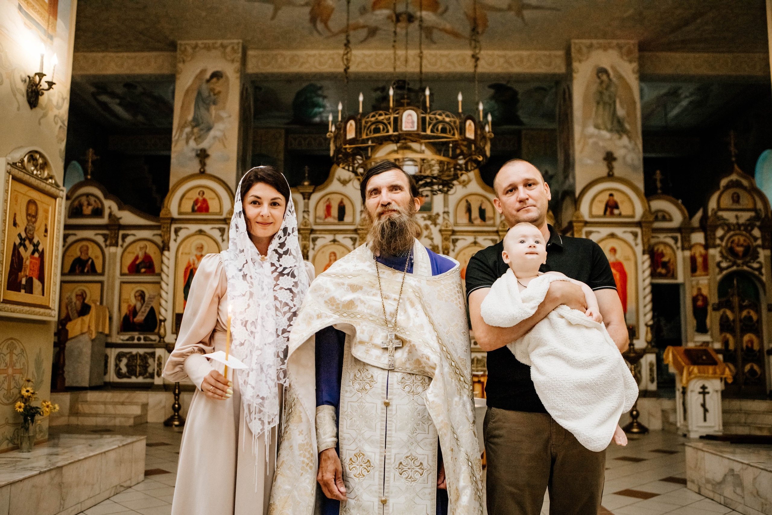 Крещение. Рыжова Тамара