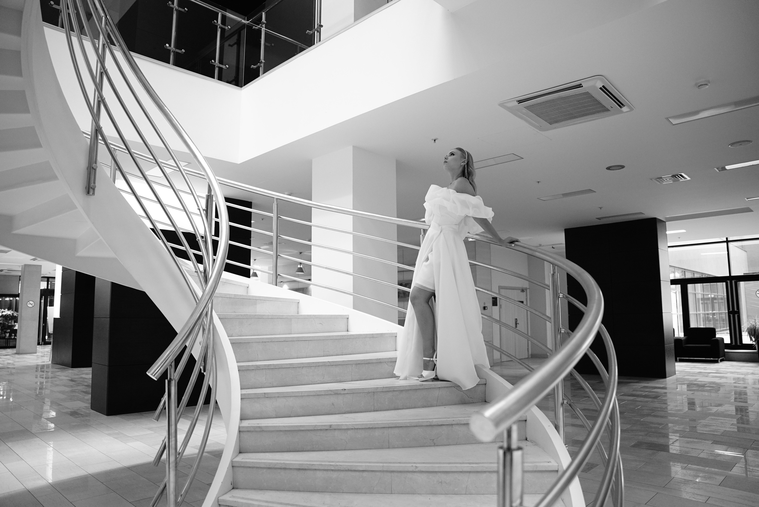 Никита и Галина чб. Свадебный фотограф в Самаре Анна Ковалева