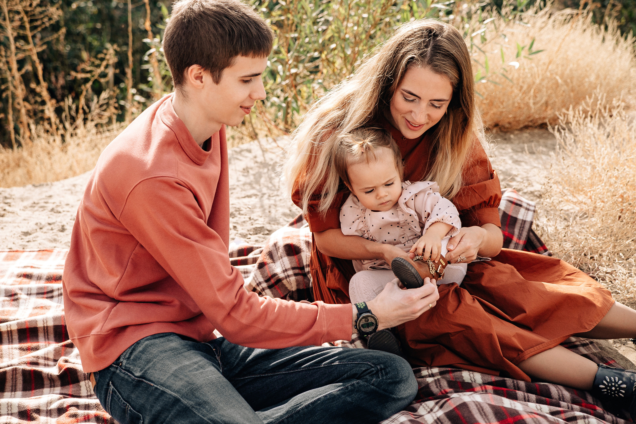 Семейная прогулка. Свадебный и семейный фотограф в Воронеже Свиридова Евгения