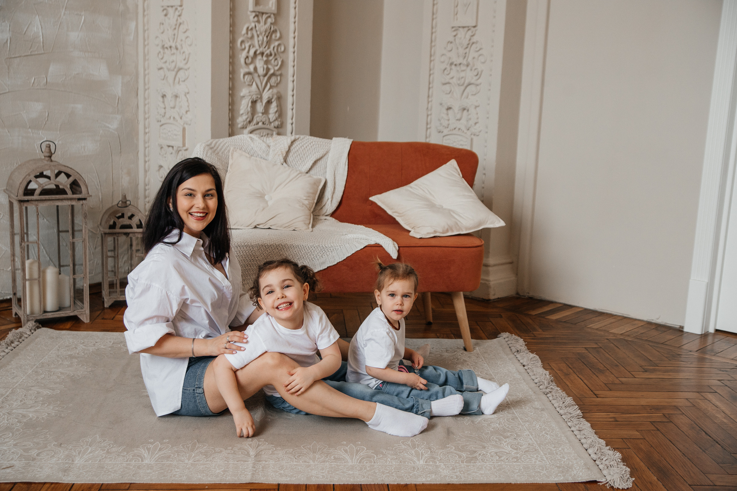 Саша и его любимые девочки. Свадебный и семейный фотограф в Воронеже Свиридова Евгения