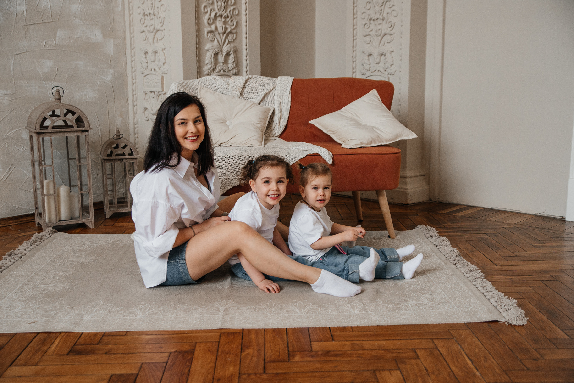 Саша и его любимые девочки. Свадебный и семейный фотограф в Воронеже Свиридова Евгения