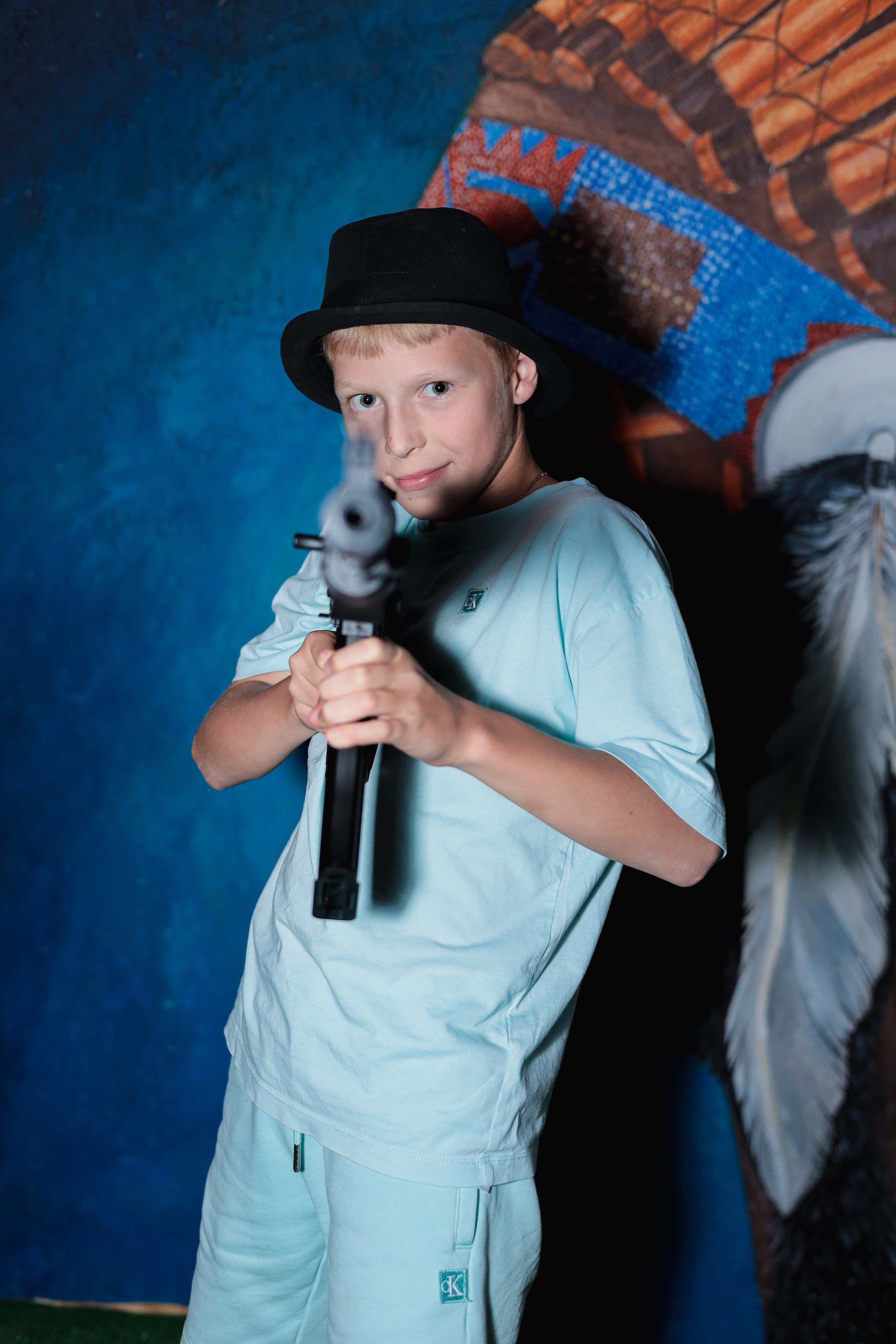 День рождение в стрелковом клубе. Фотограф Надршина Лилия