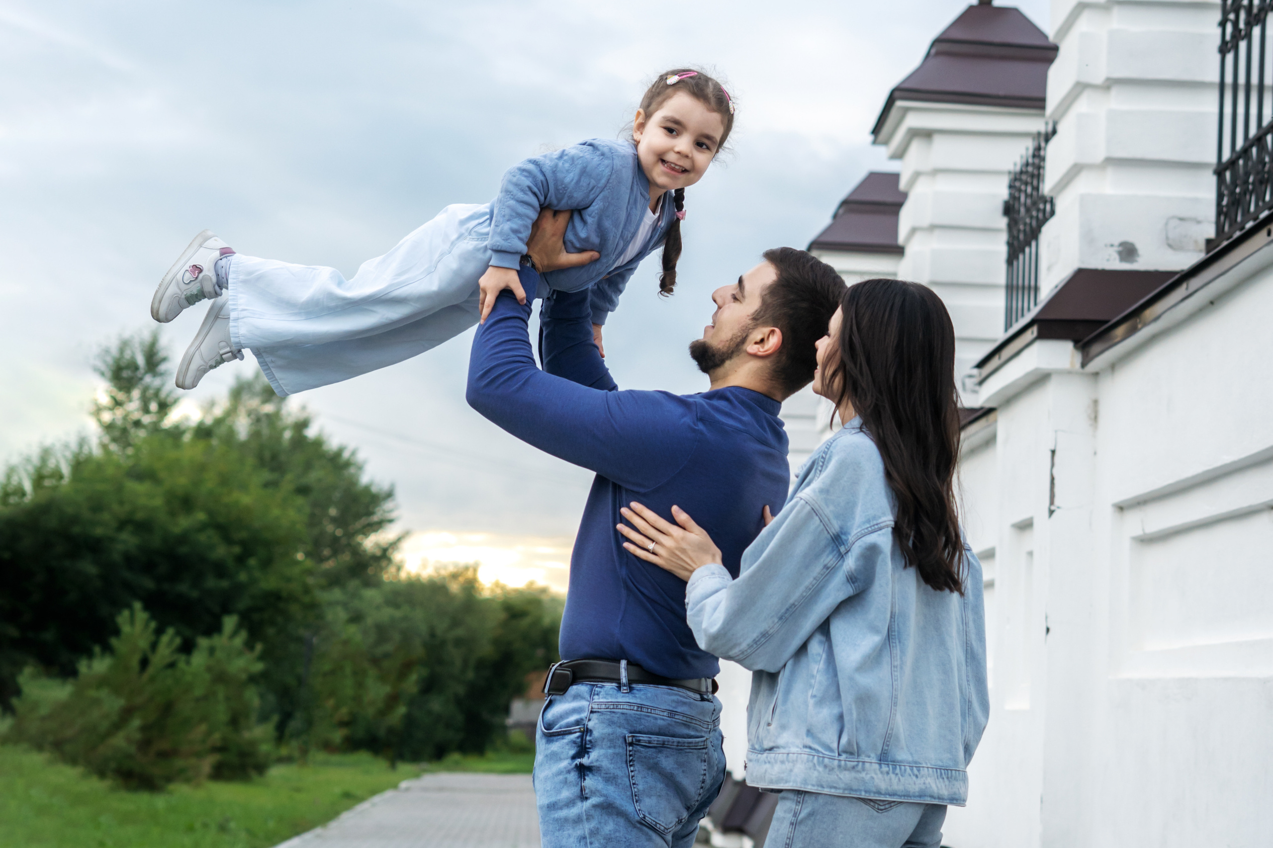 Семейная съемка. Мила Посвит Фотограф новорожденных в Тобольске
