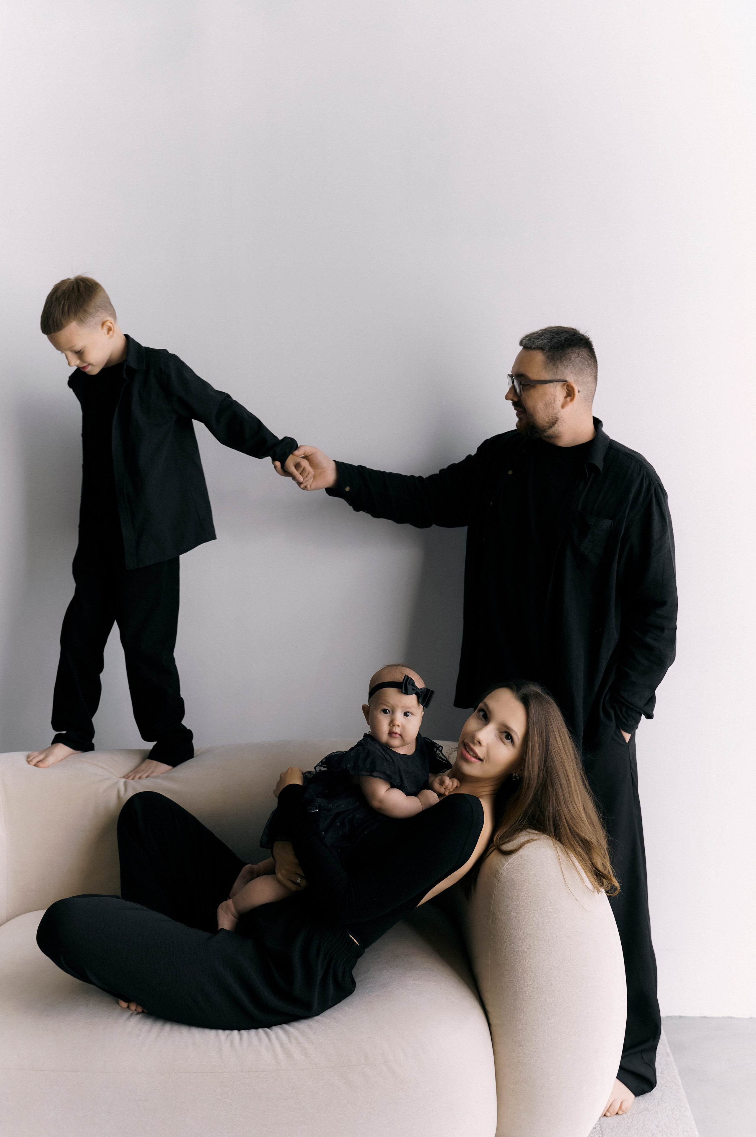 Лиза и ее семья. Фотограф Регина С