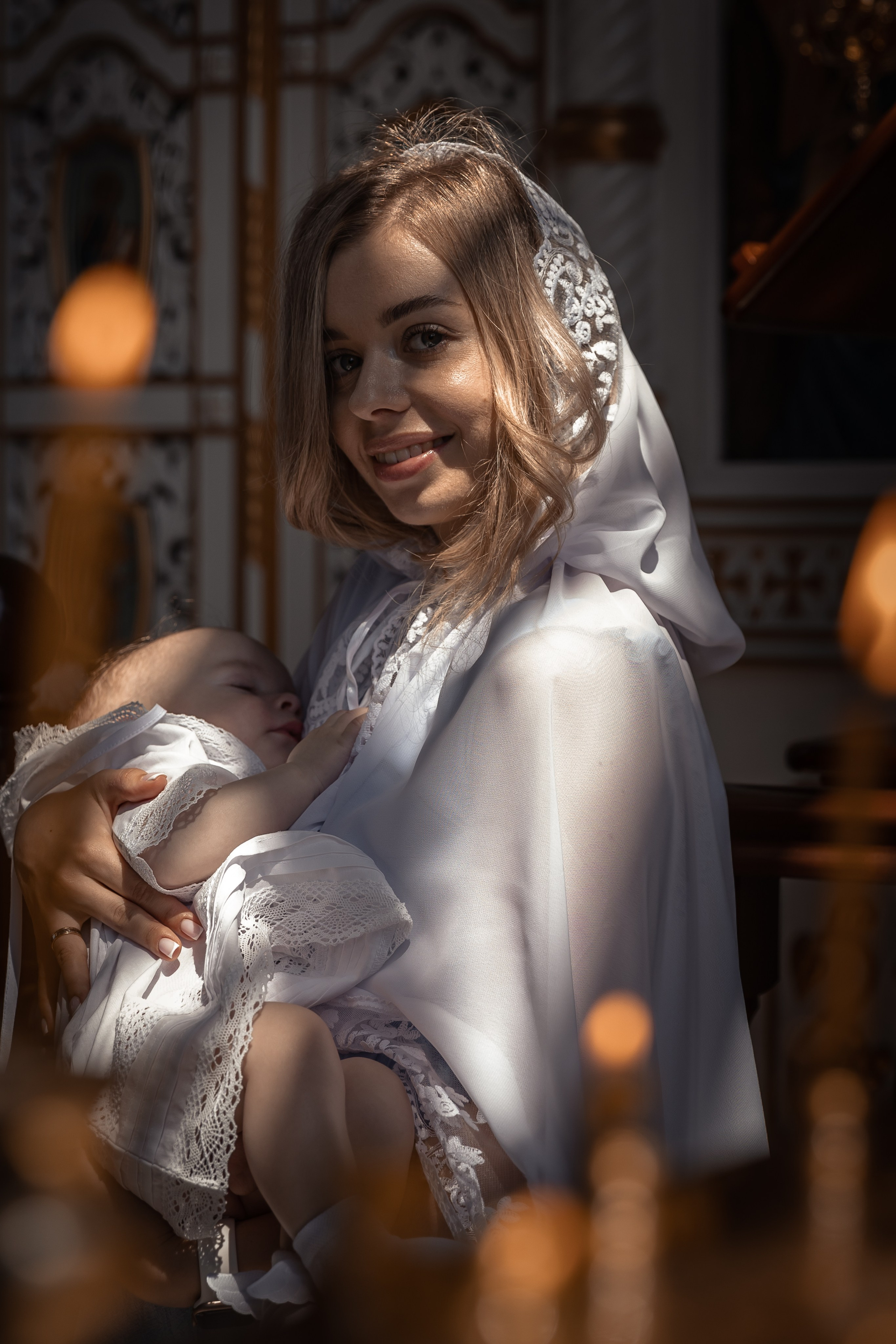 Фотосъёмка таинства крещения Крымск. Фотограф Любава Колесник. Выпускные альбомы в Крымском районе