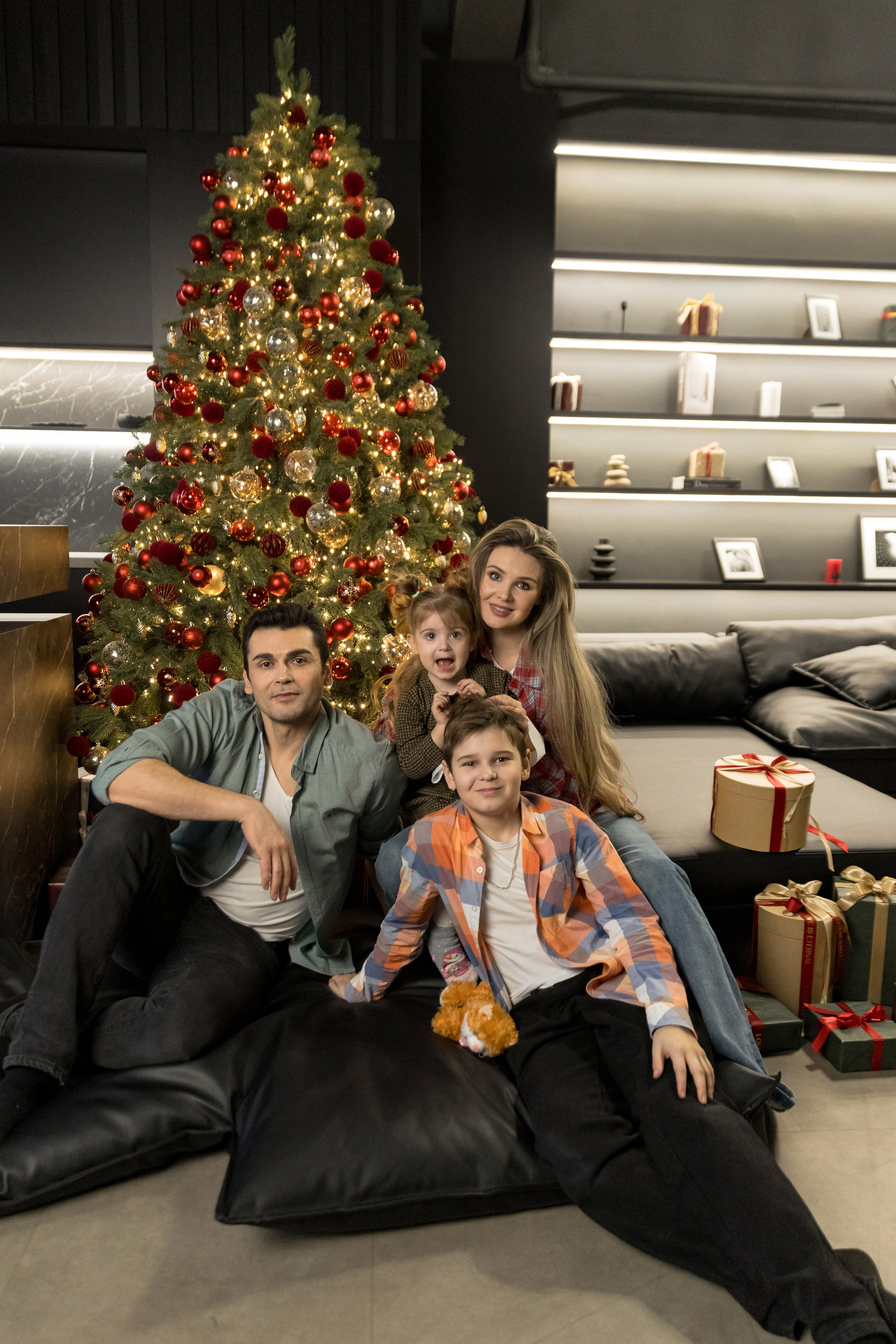 Новогодняя студийная. Свадебный и портретный фотограф в Санкт-Петербурге Надежда Чечулина