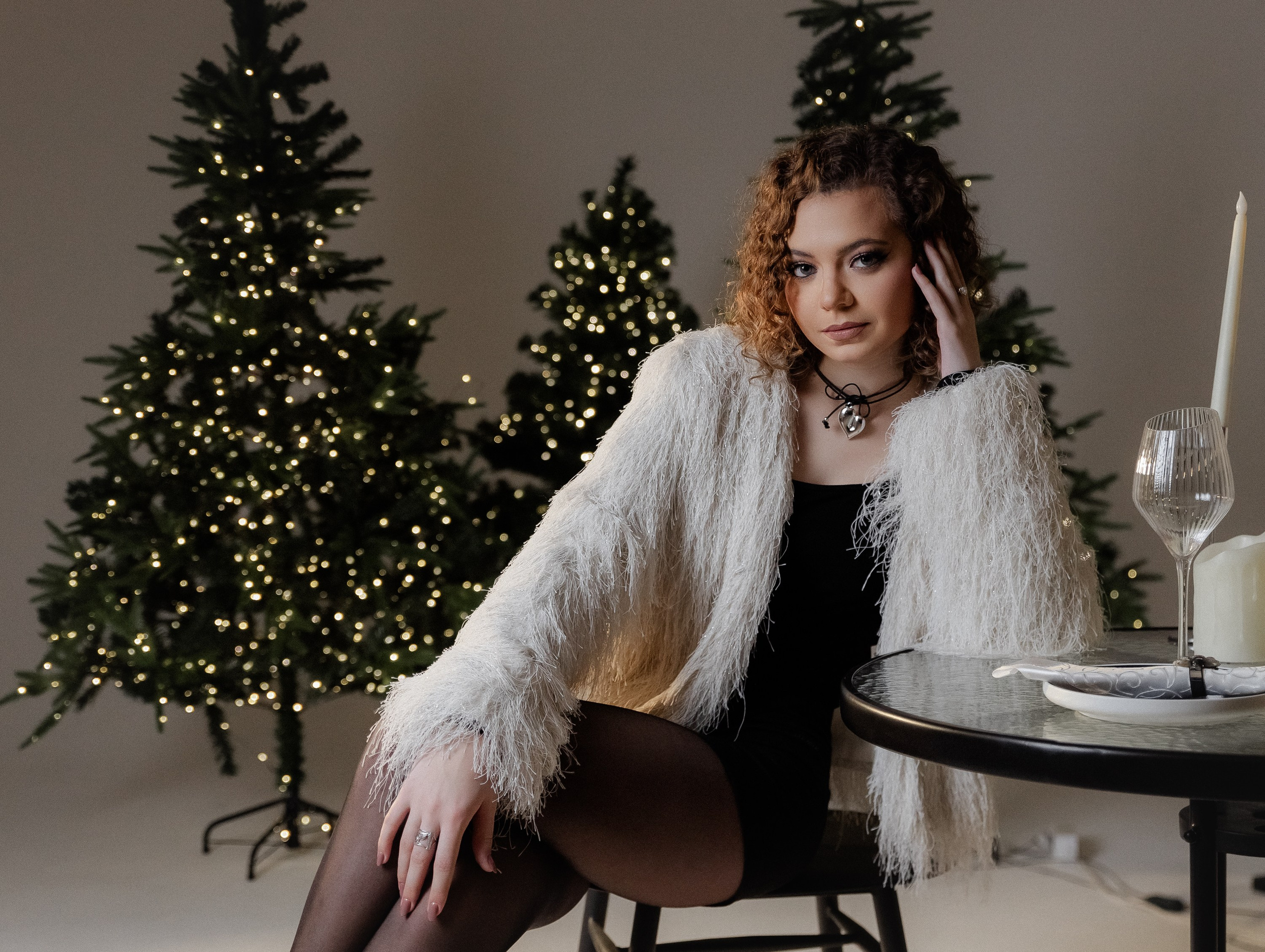 Ландыш | стилизованная новогодняя фотосессия. Свадебный фотограф в Казани и Санкт-Петербурге Евгения Есенина