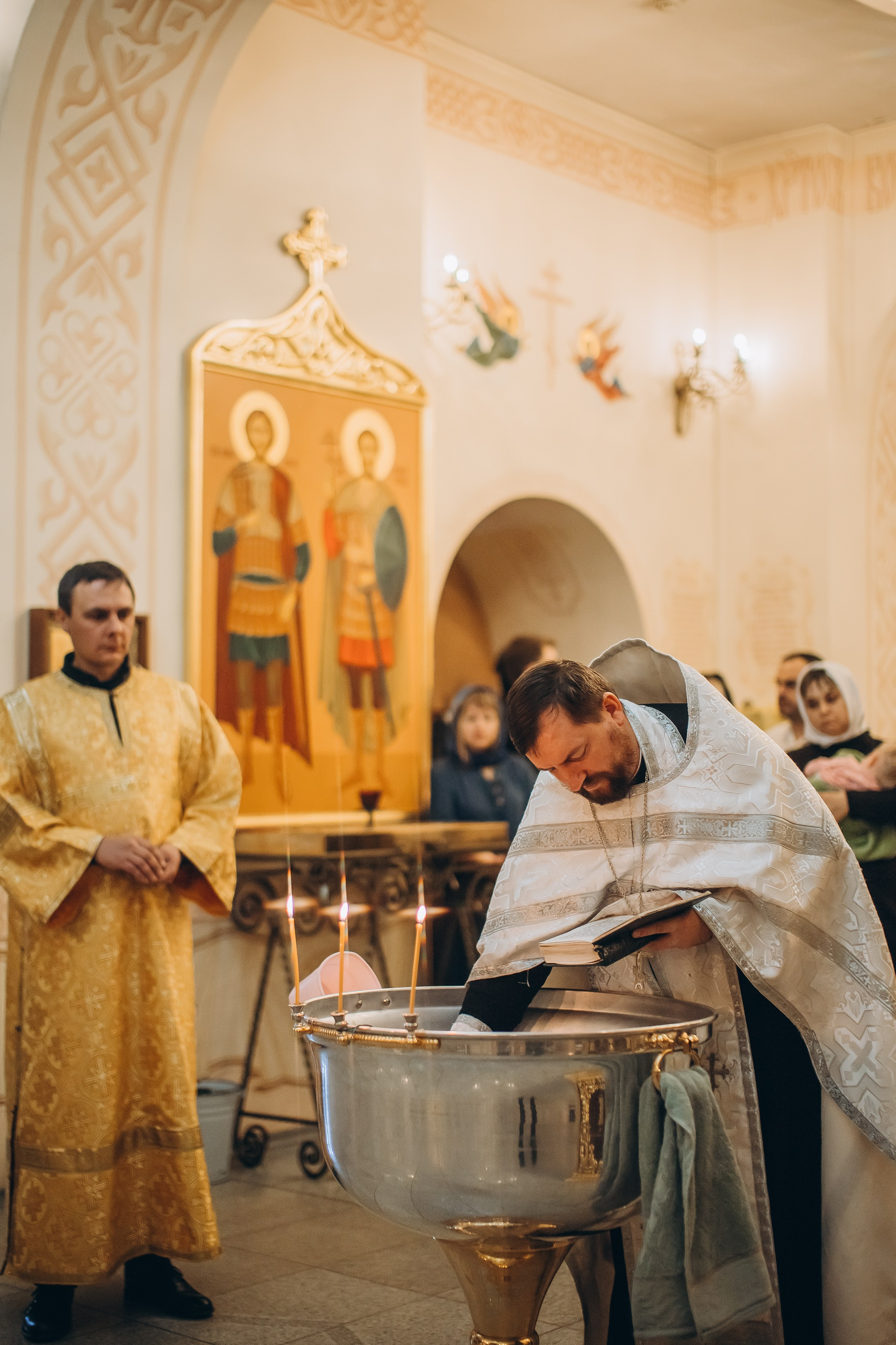 Крещение Макса. Семейный фотограф в Волгодонске Краченцева Анна