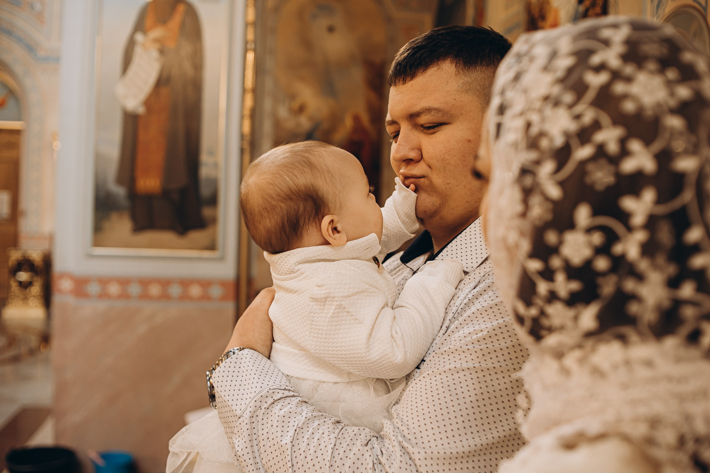 Крещение Виолетты. Семейный фотограф в Волгодонске Краченцева Анна