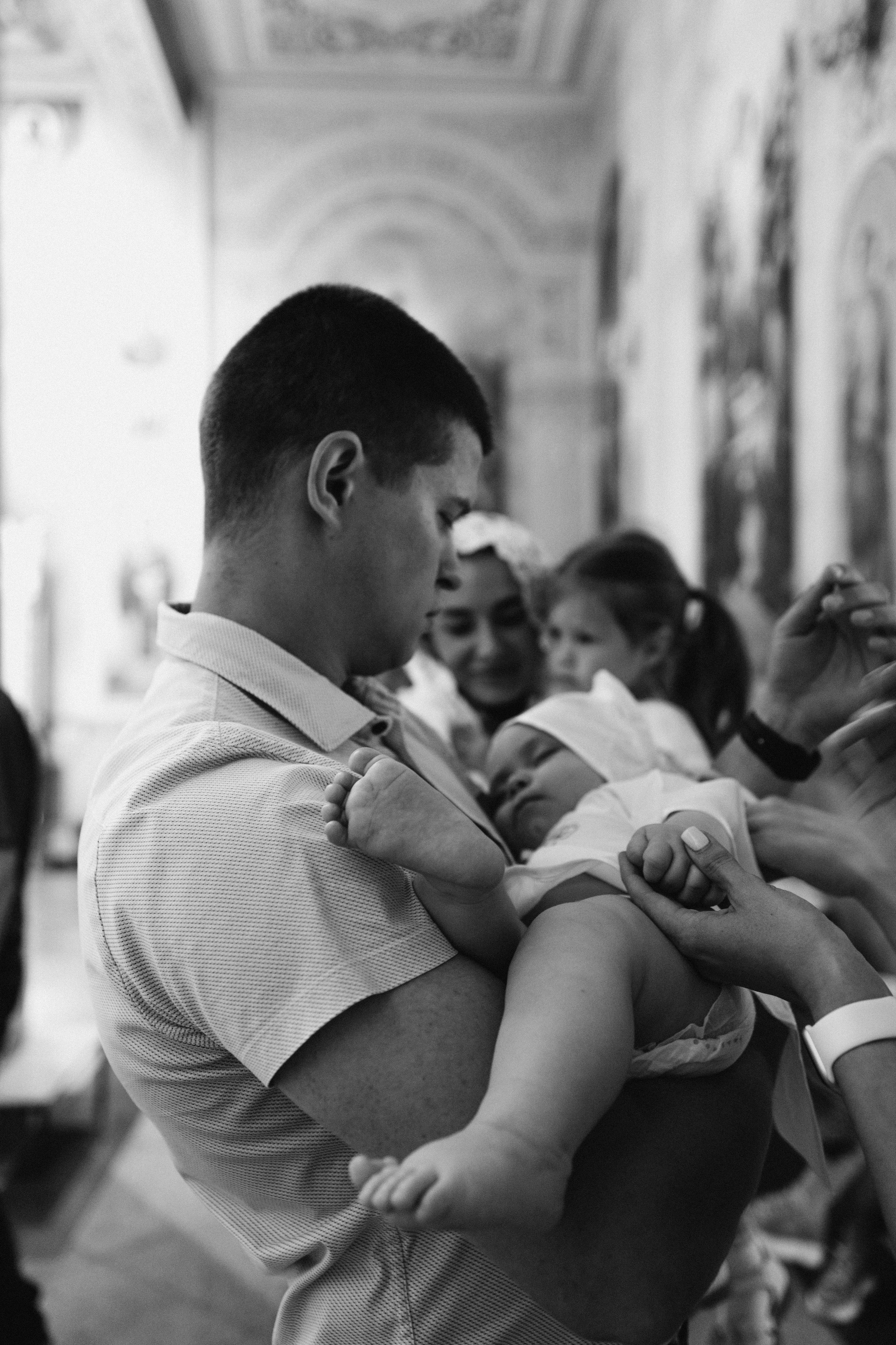 Крещение Давида. Семейный фотограф в Волгодонске Краченцева Анна