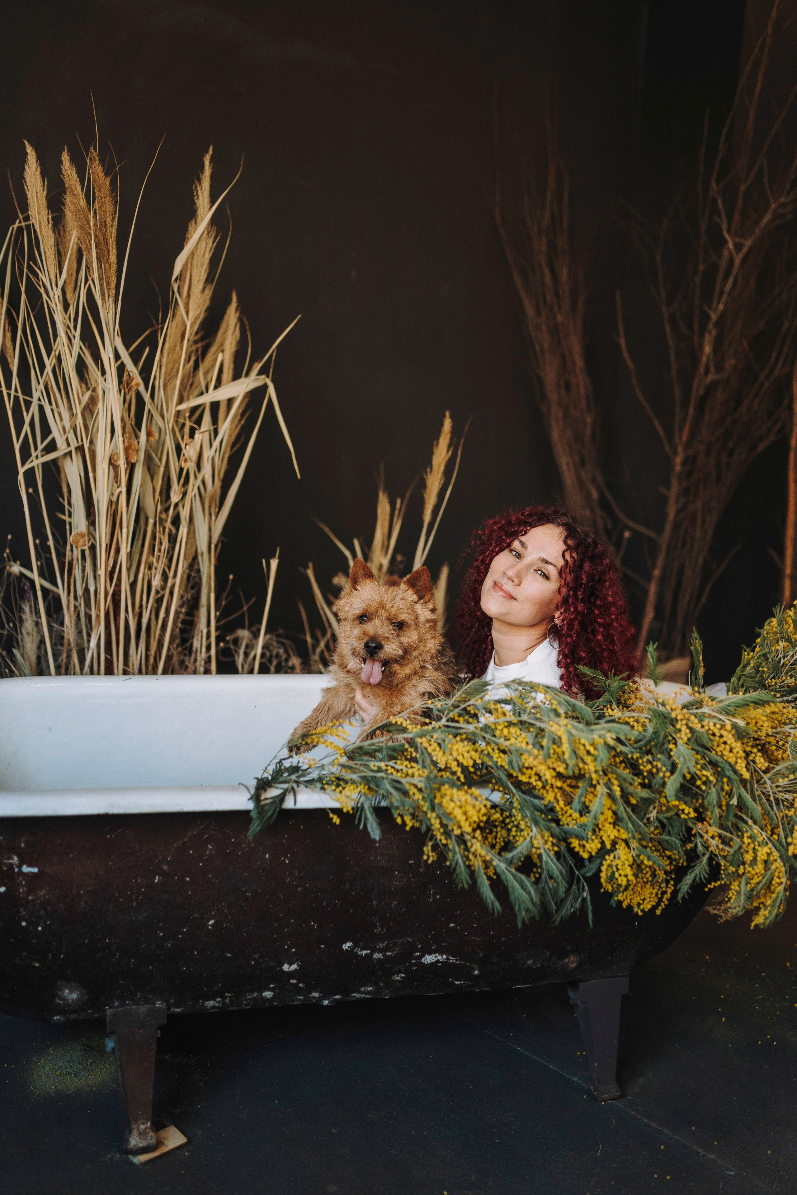 Маша и Рамси. Фотограф анималист в Спб недорого Олеся Майорова