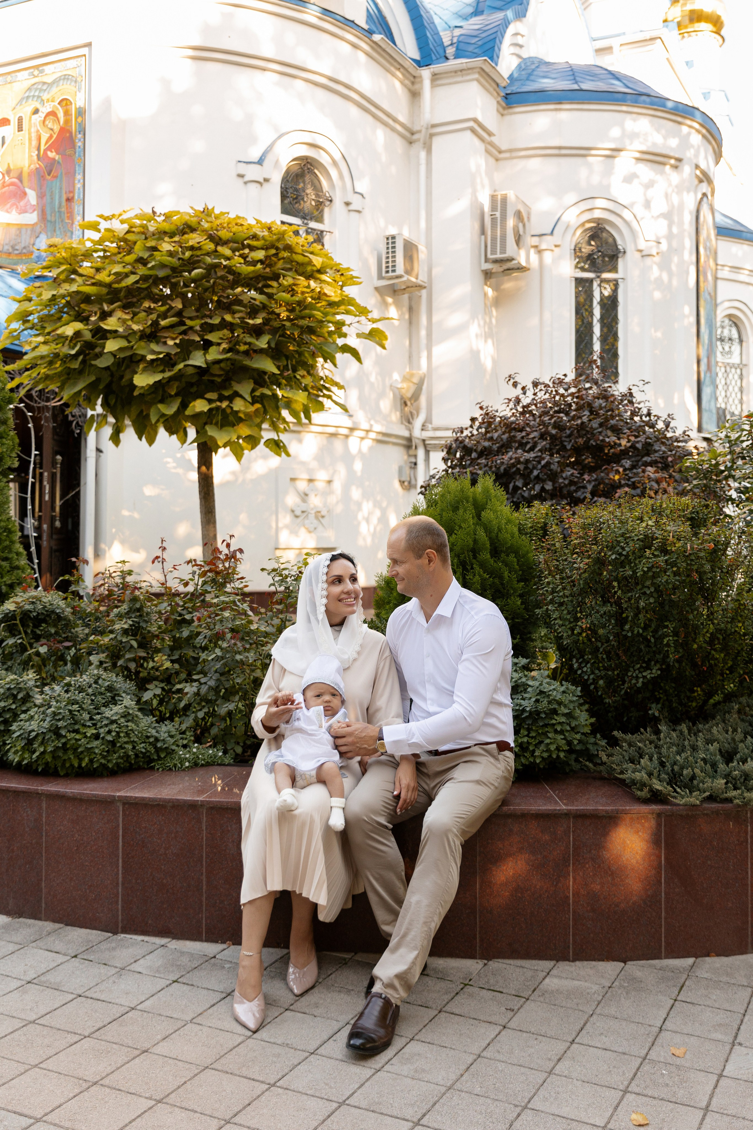 Крещение в Церкви иконы Божией Матери Целительницы. Свадебный фотограф и видеограф Краснодар, Ростов, Сочи, Новороссийск