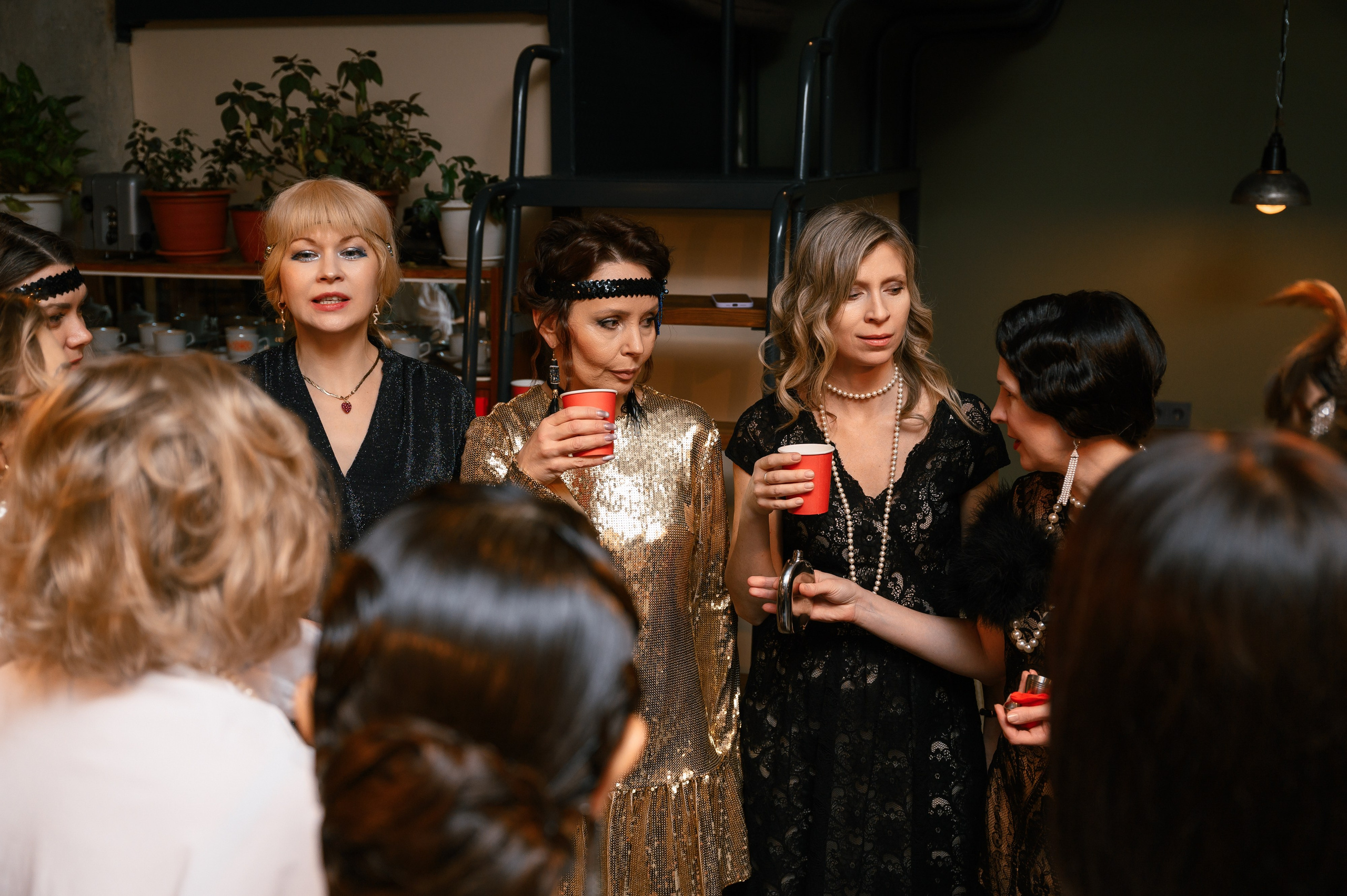 Корпоратив школы танцев в стиле «Мафия». Wedding and family photographer USA