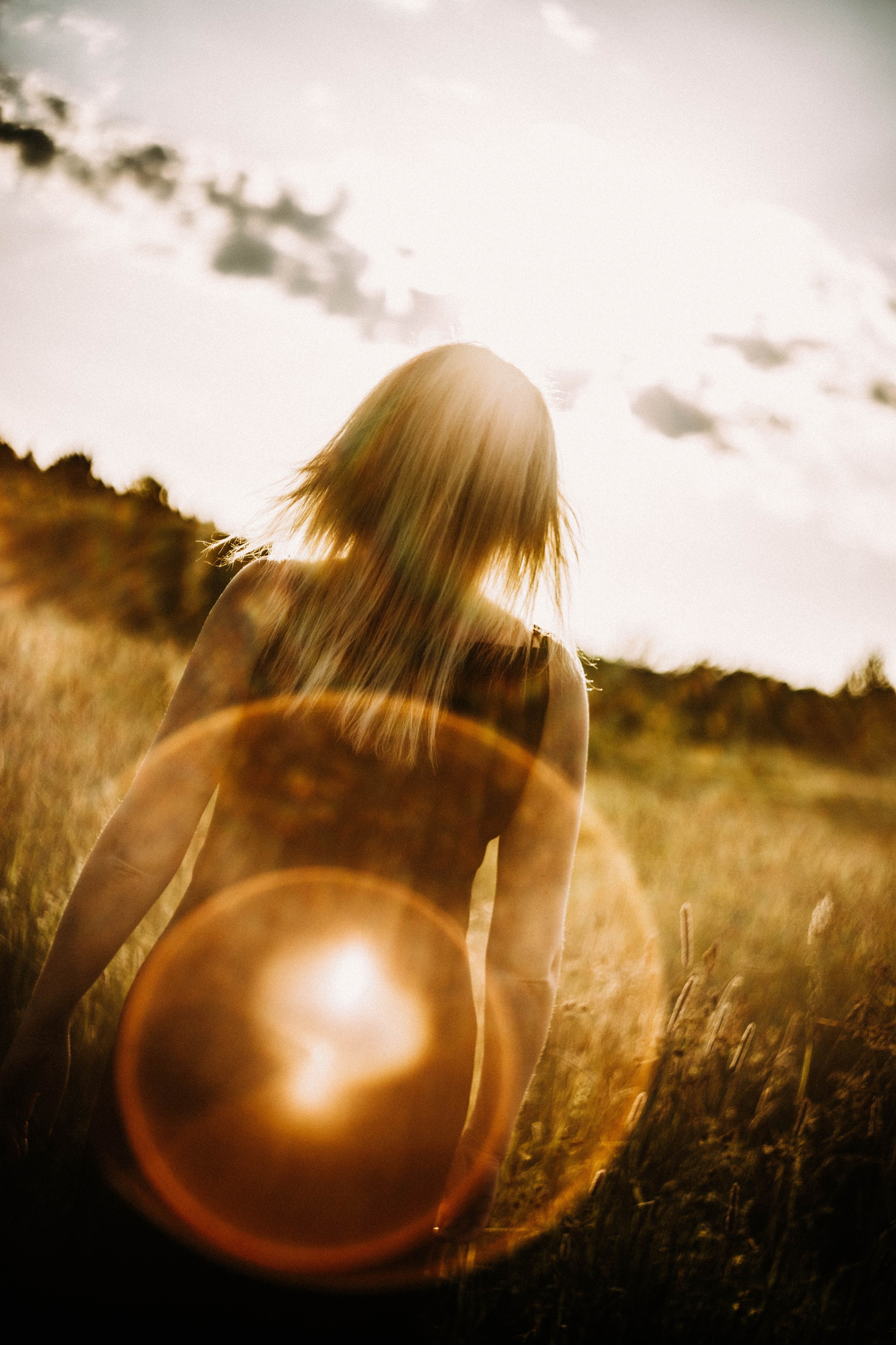 Ирина. Закат. Поле. Фотограф в Нижнем Новгороде