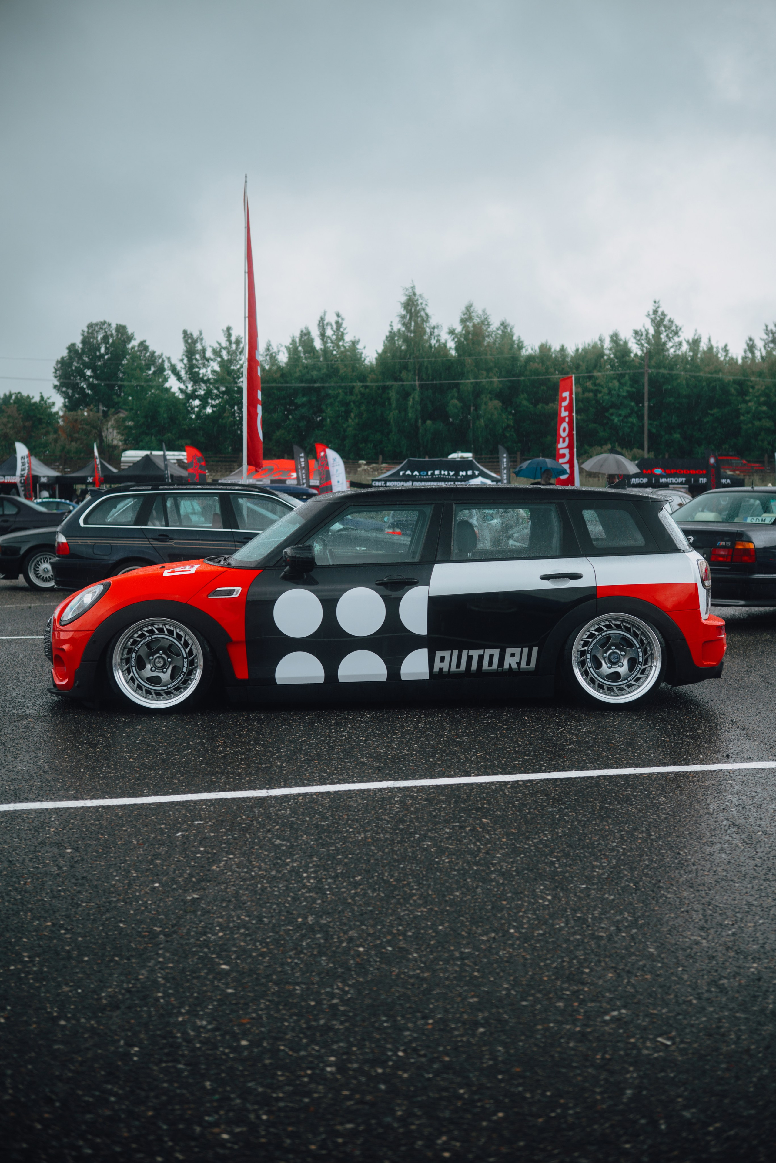 Mini Clubman Auto.ru & Resource Stickers. DeLorein