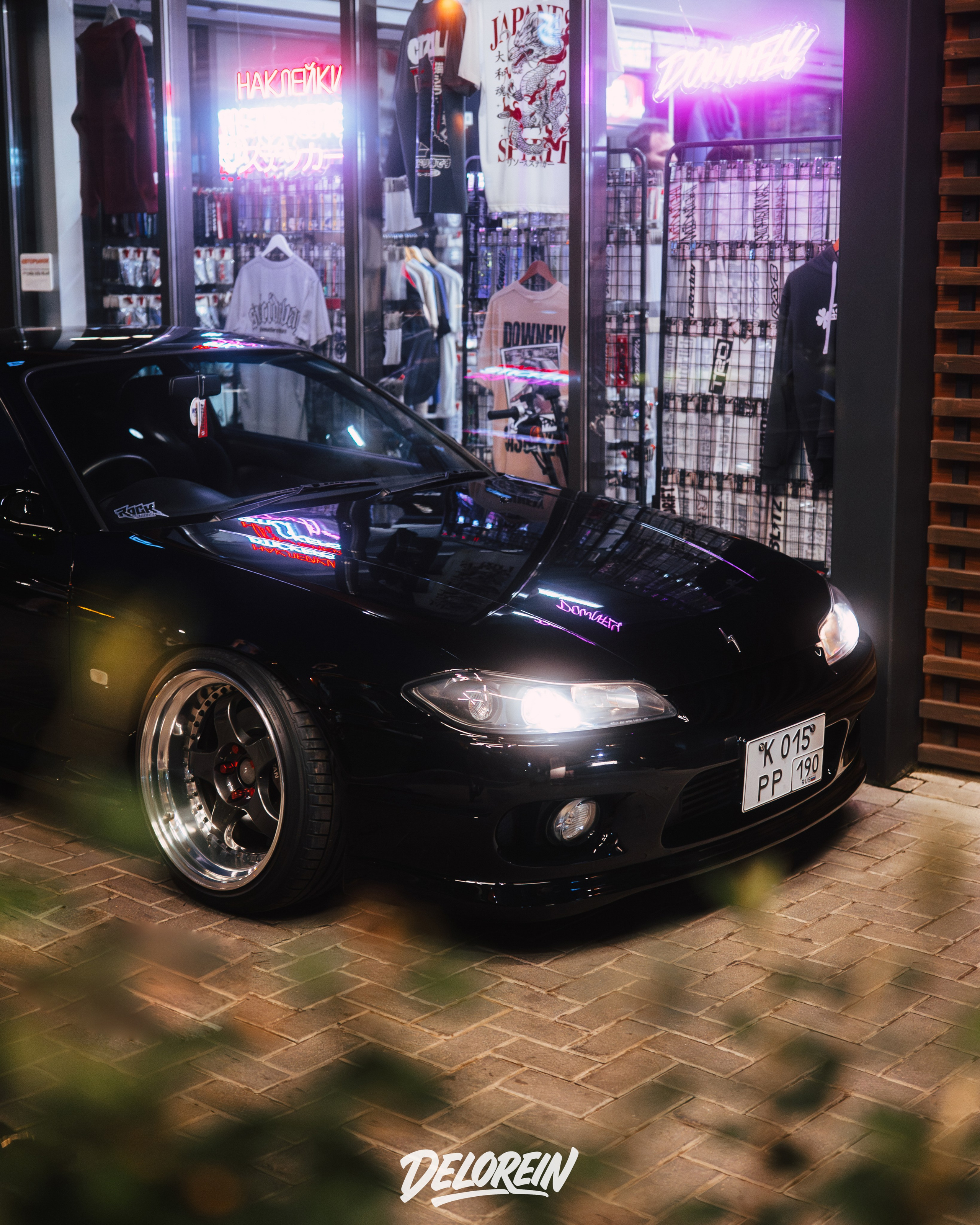 Nissan Silvia черносливка S15 @sindik_ciay. DeLorein