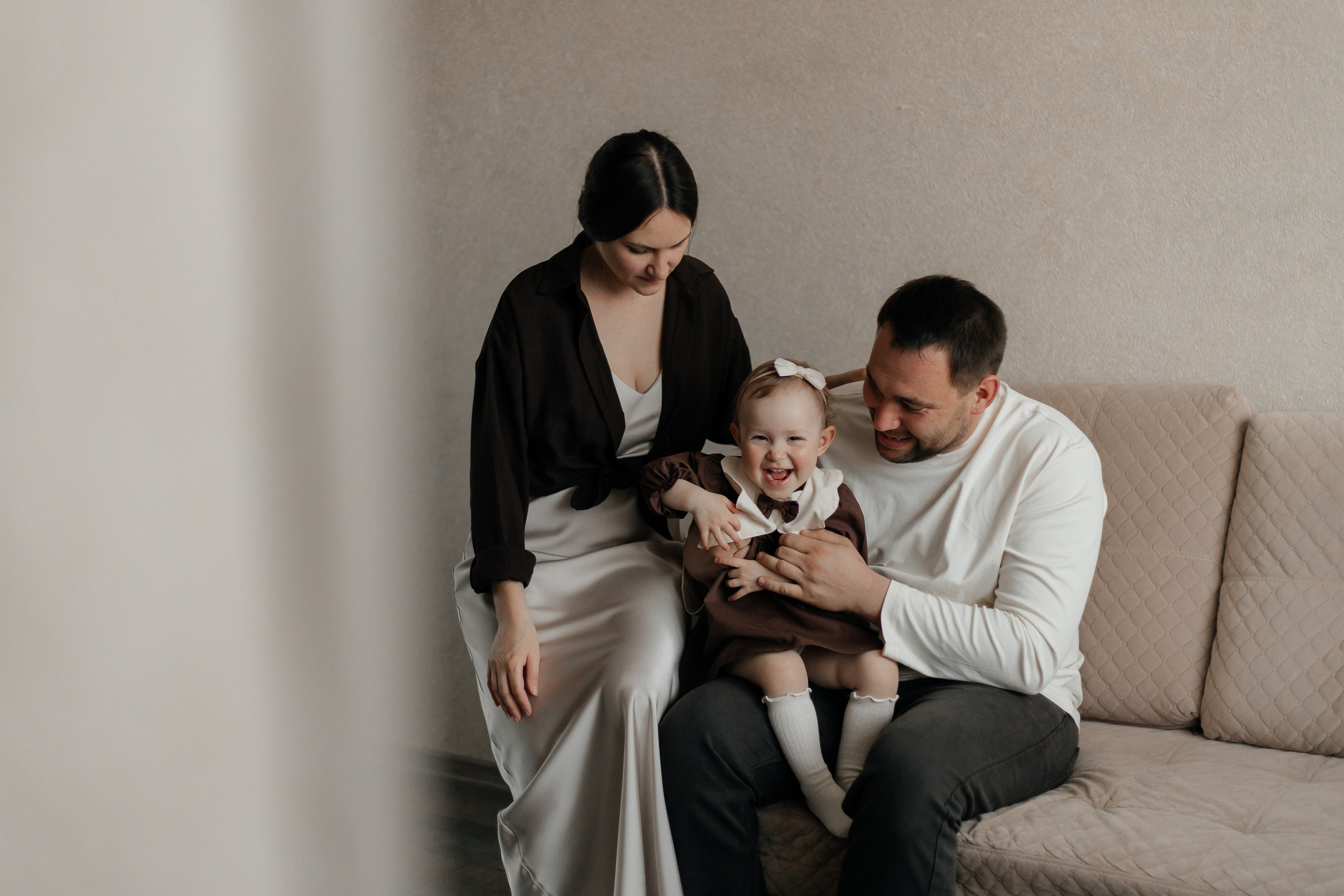 Антон Света и Полина. Семейный фотограф Москва