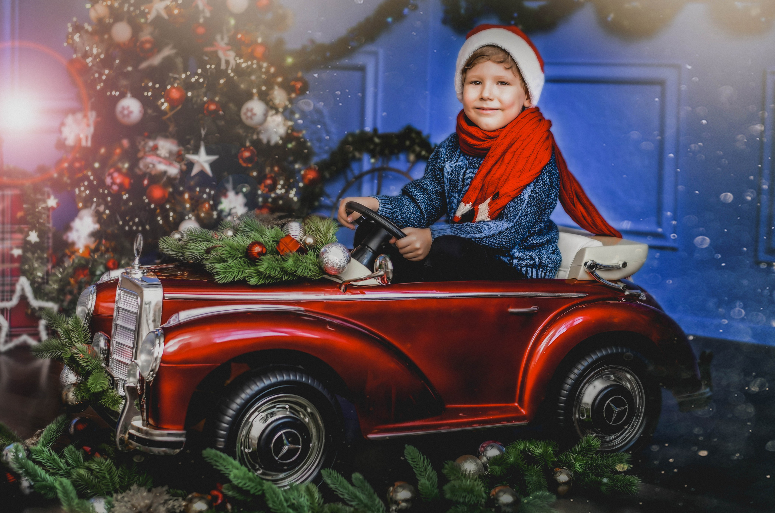 Новогодняя семейная 3. Свадебный, семейный, детский, контент фотограф в Омске Максим Ильин