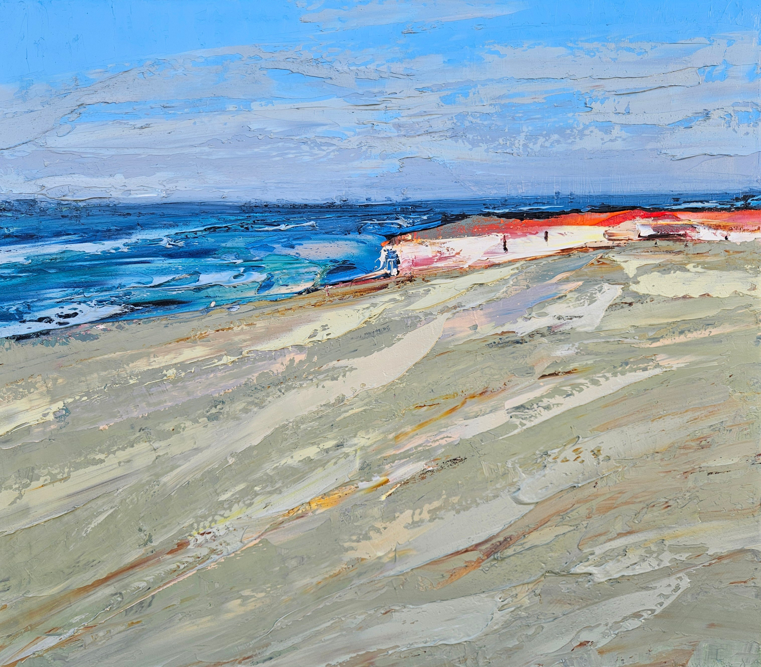 Море, дом, морской пейзаж, небо