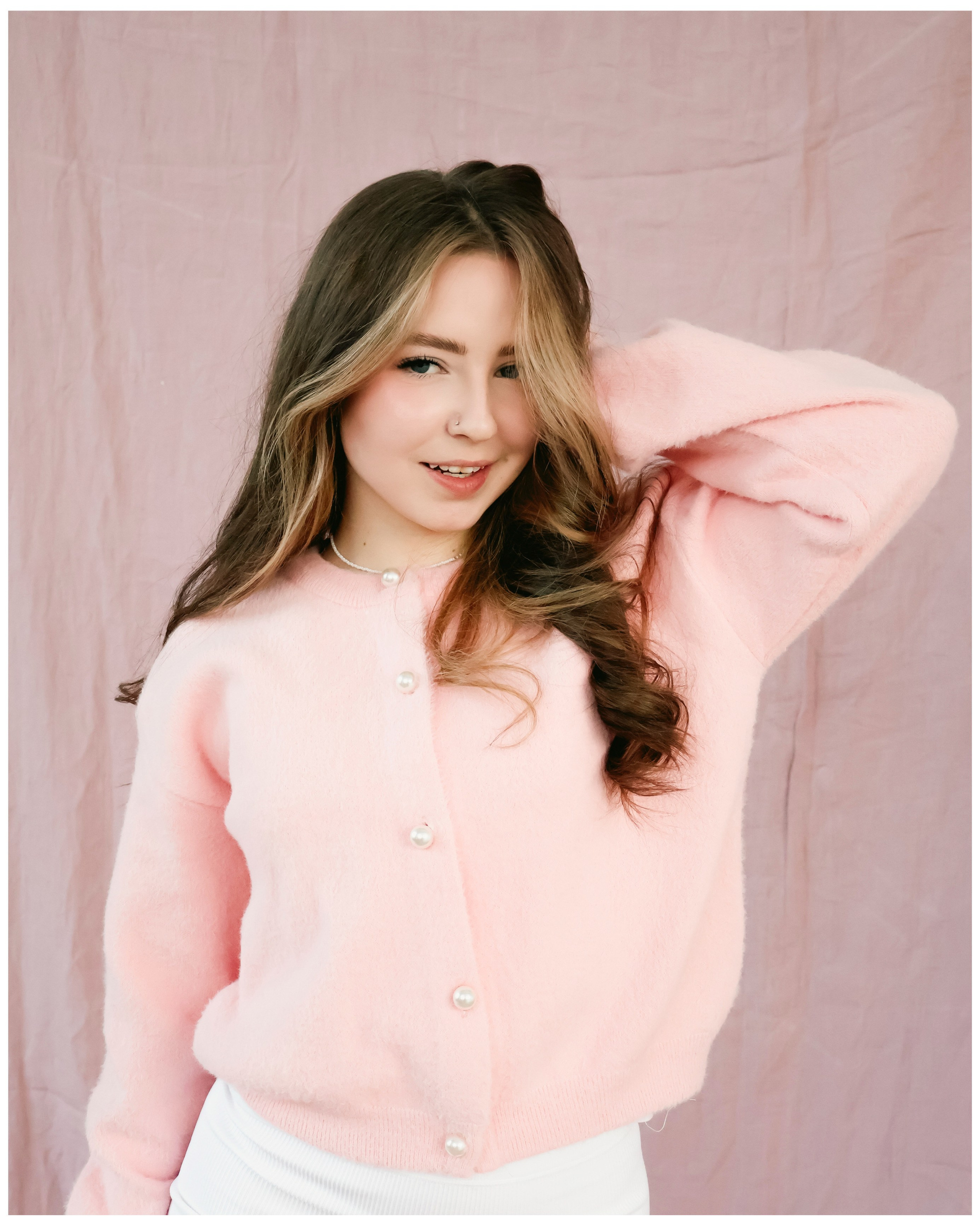 Мария (студийная в розовом). Varygraphy