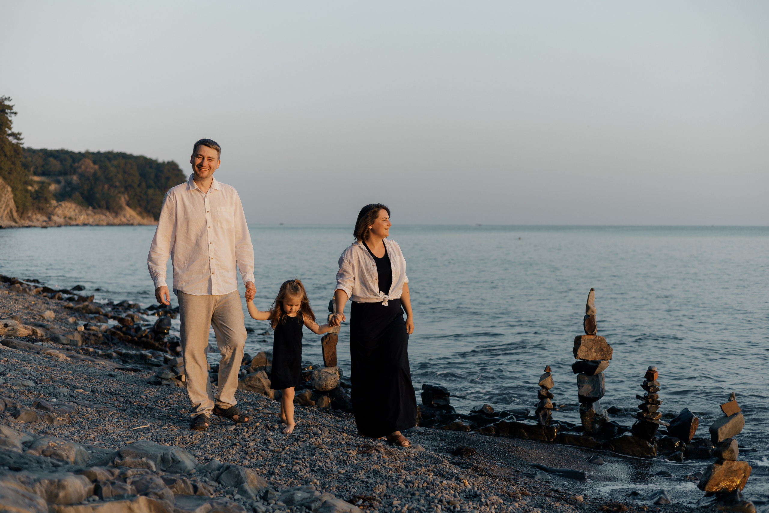 Александр, Мария и Настенька