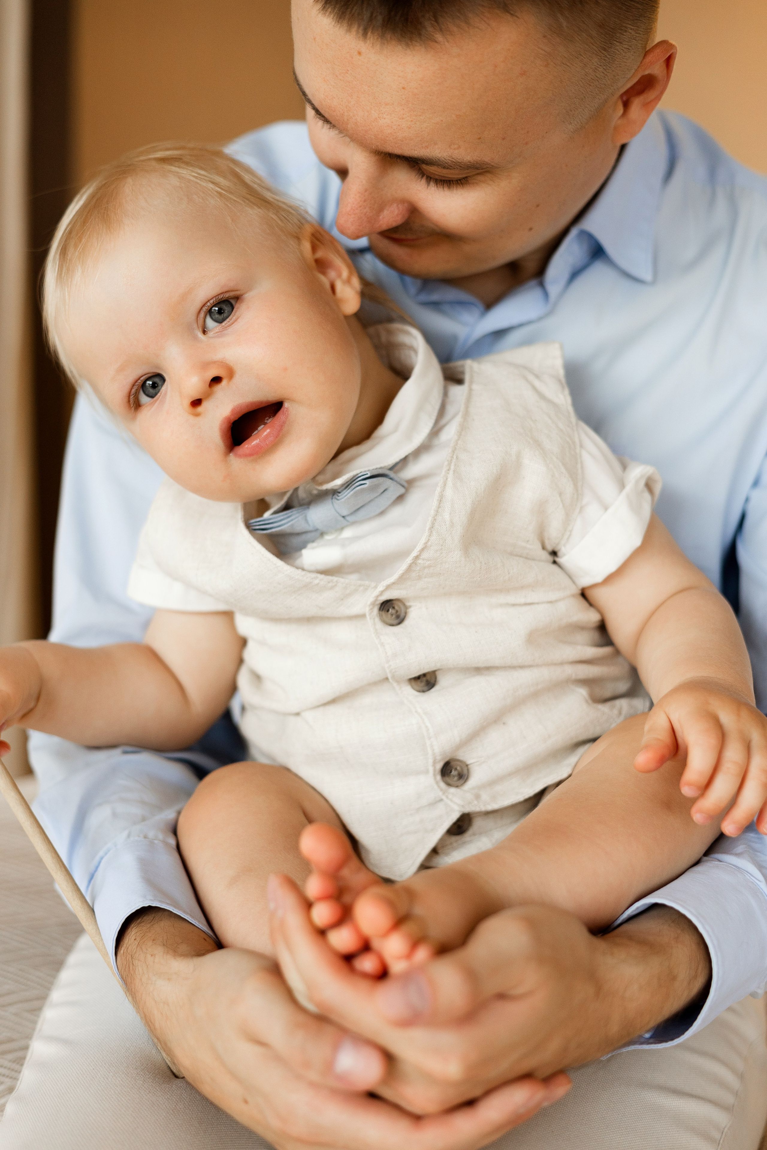 Сьемка годовасия в студии Лайтрум. Семейный фотограф в Екатеринбурге Маргарита Курносова