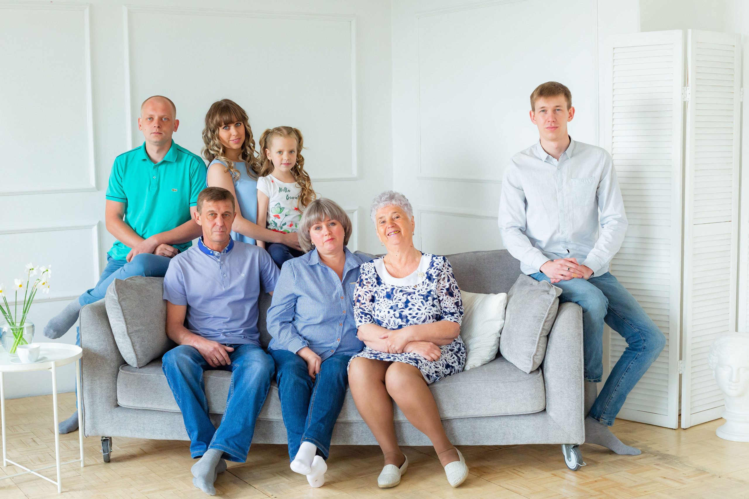 Семейная съемка. Семейный и детский фотограф, фотограф новорожденных в Новокузнецке Ири