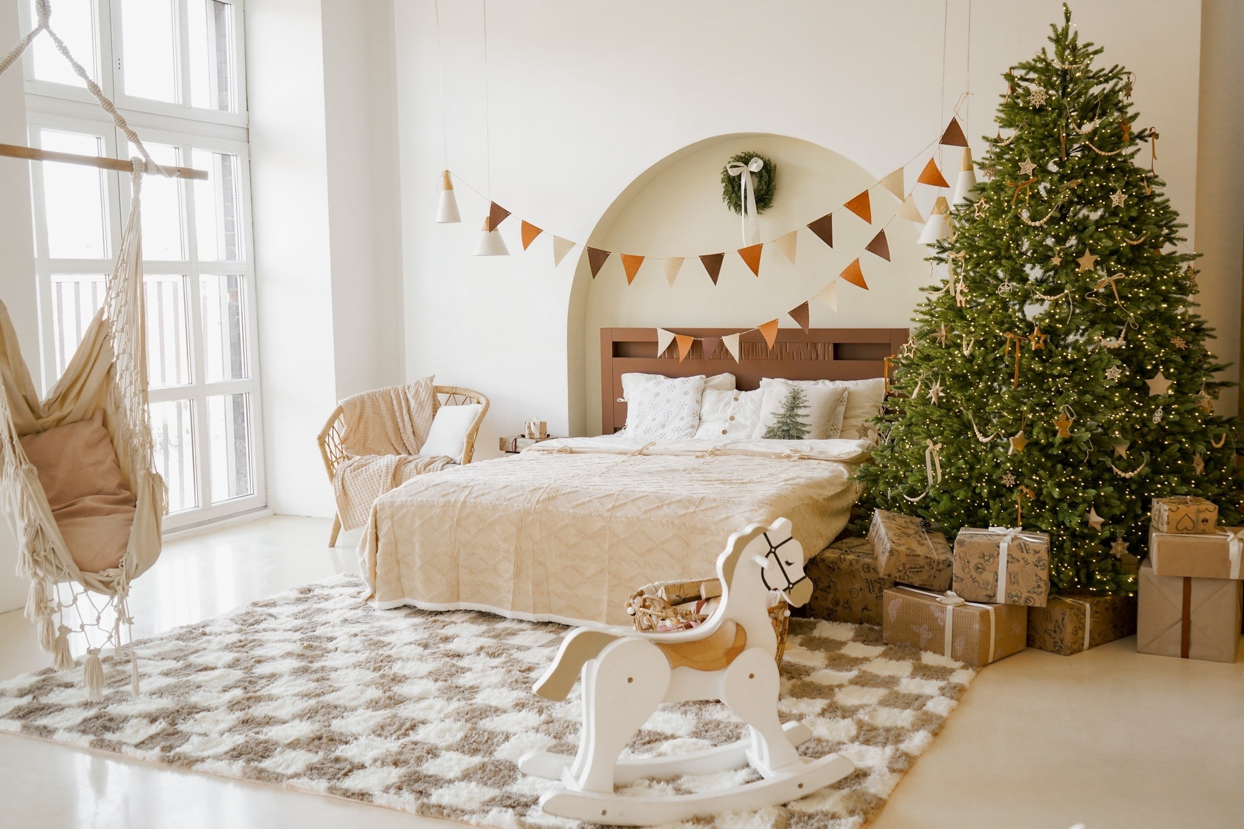 Новогодние декорации 2024-2025. Фотограф Виктория Юленкова