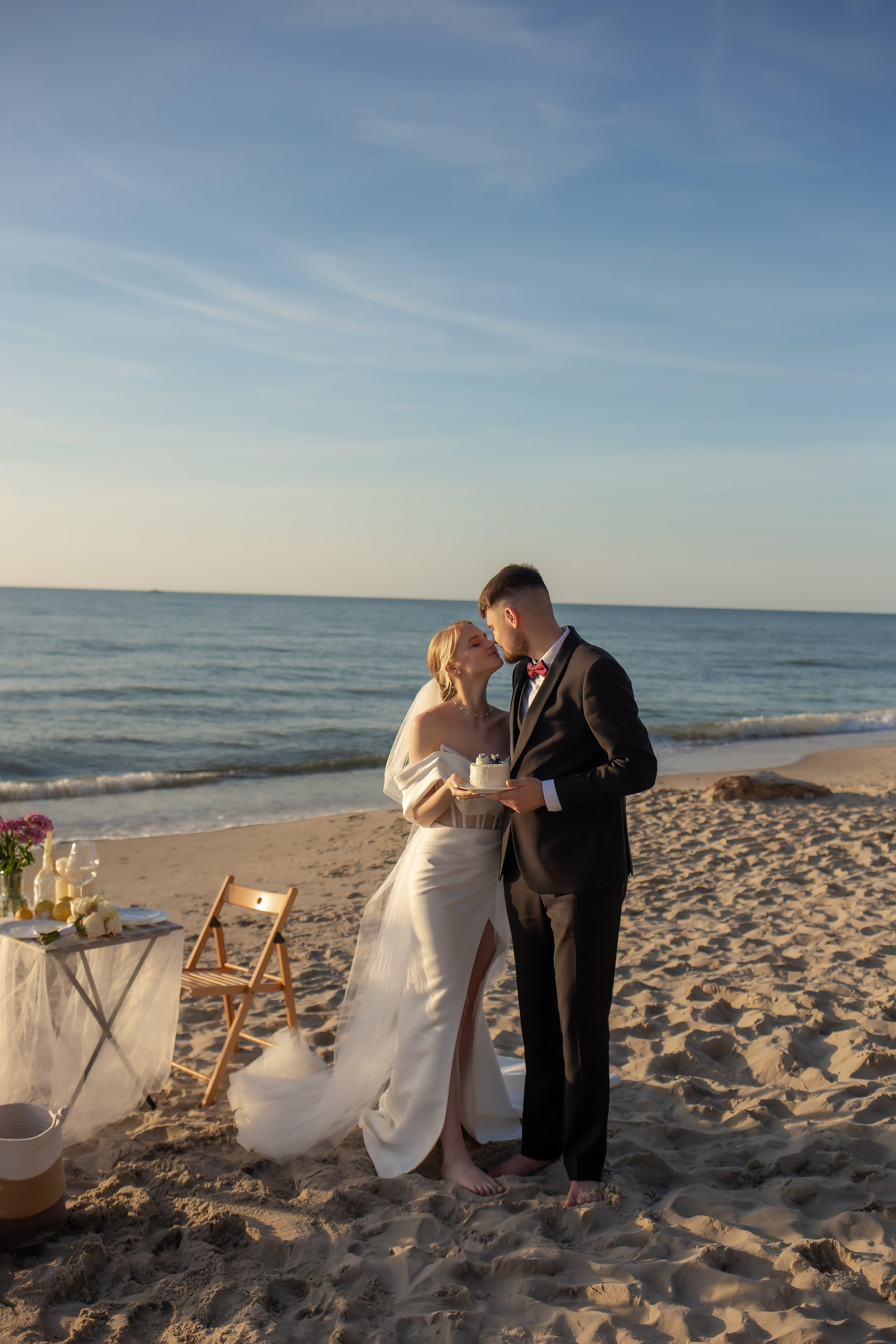 Александра и Влад. На закате. Фотограф в Калининграде Решетникова Алина