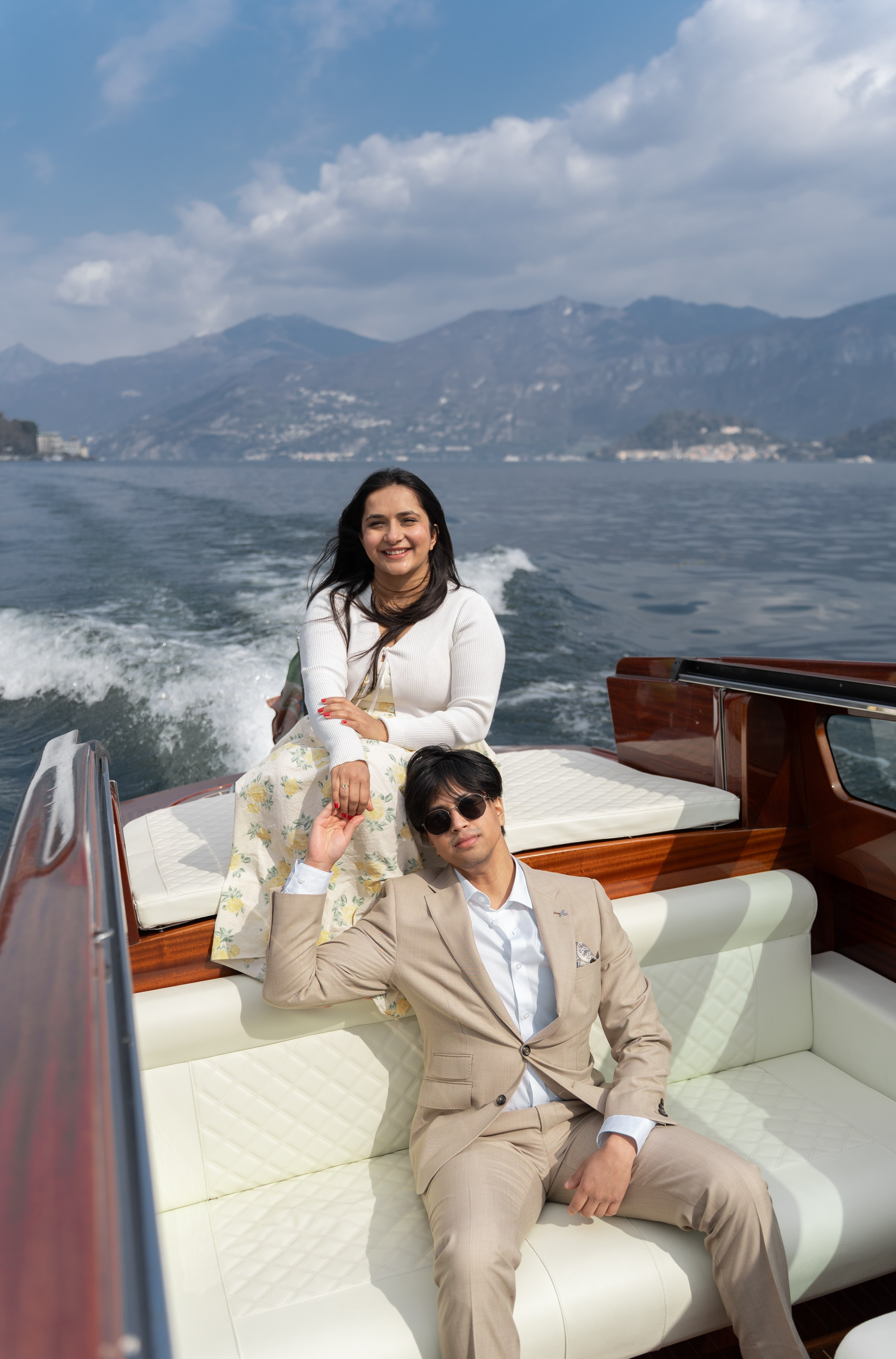 Addy & Fiance. Maria Anistratova | Destination Photographer, Videographer & Drone Pilot — Lake Como